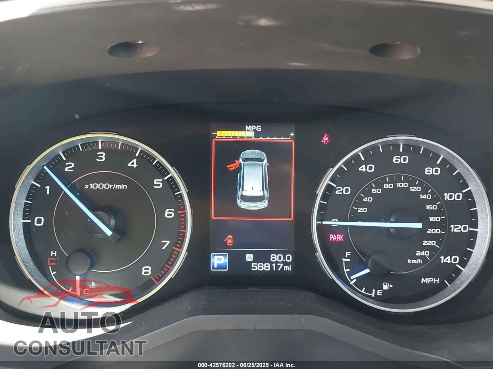 SUBARU ASCENT 2020 - 4S4WMAPD2L3451099
