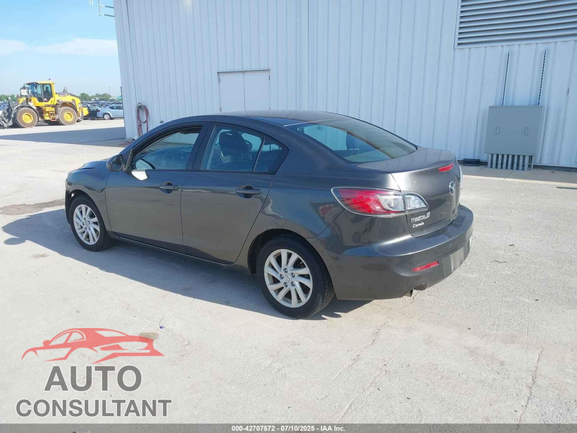 MAZDA MAZDA3 2012 - JM1BL1V75C1667608
