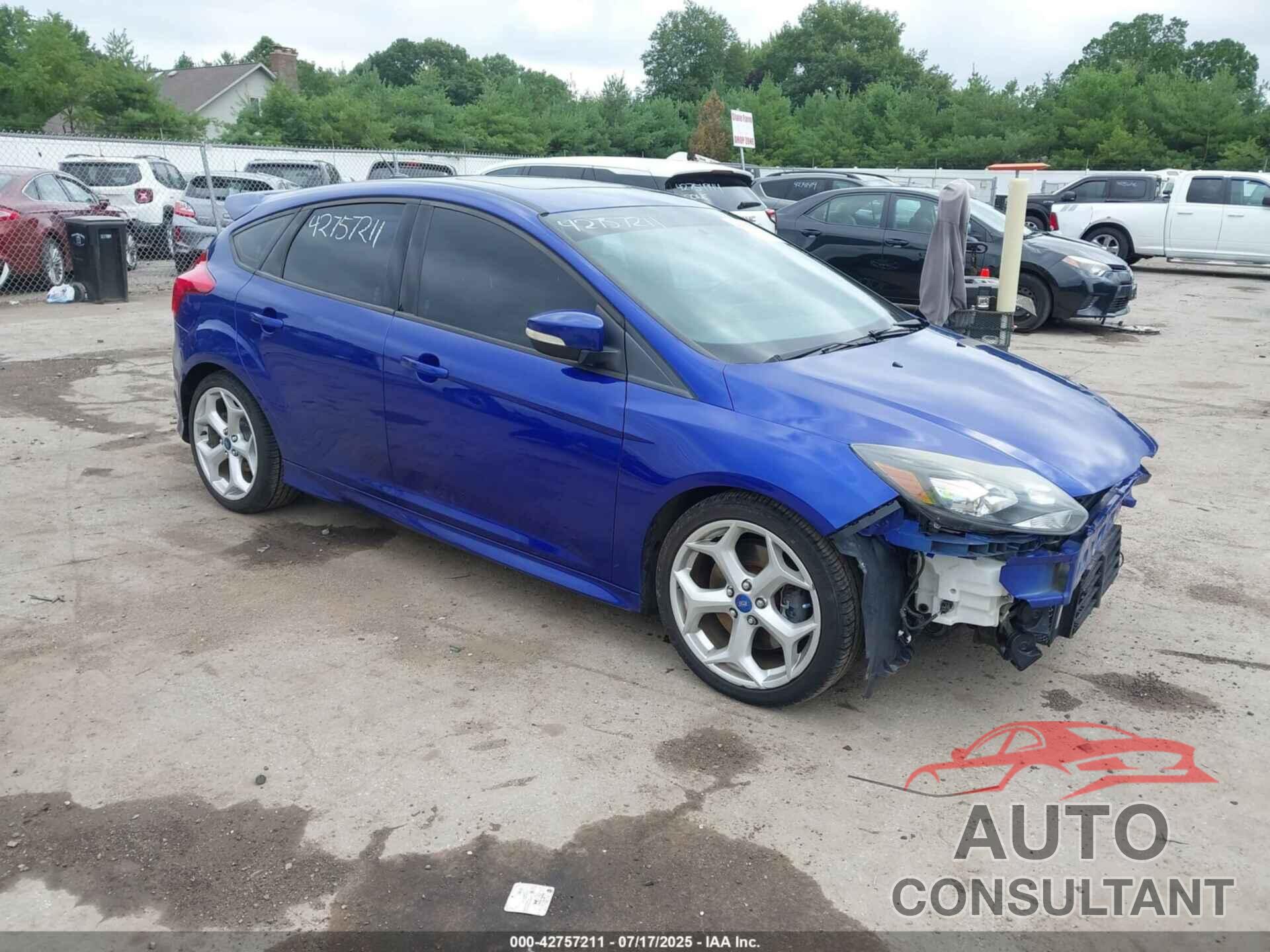 FORD FOCUS ST 2013 - 1FADP3L92DL191892