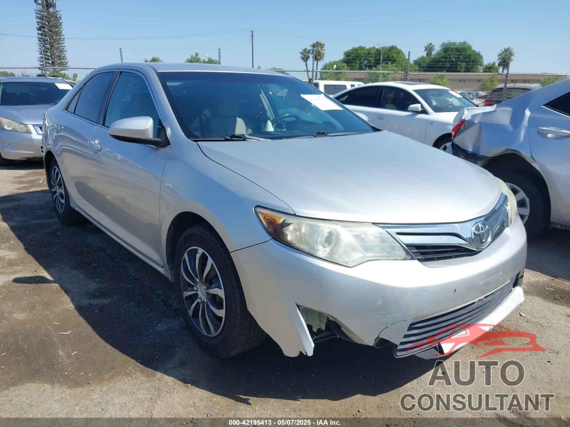 TOYOTA CAMRY 2012 - 4T1BF1FK1CU045351