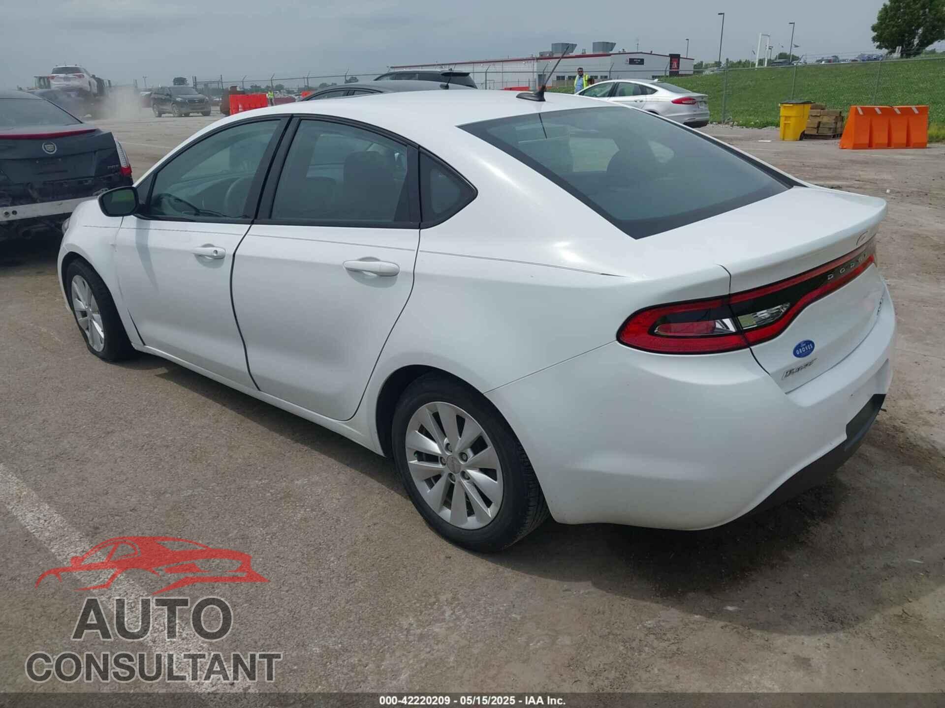 DODGE DART 2014 - 1C3CDFBB2ED867049