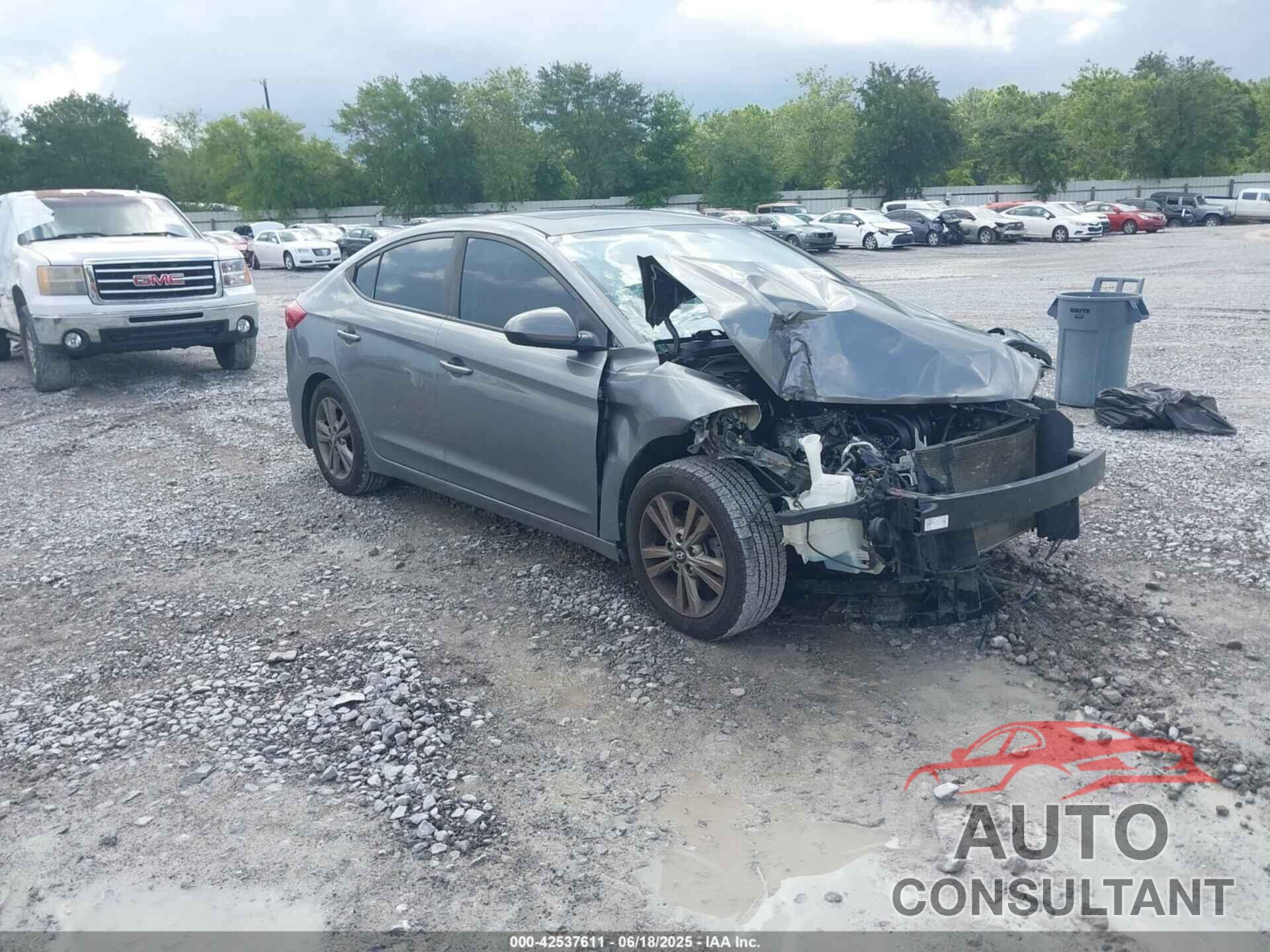 HYUNDAI ELANTRA 2018 - 5NPD84LF0JH312535