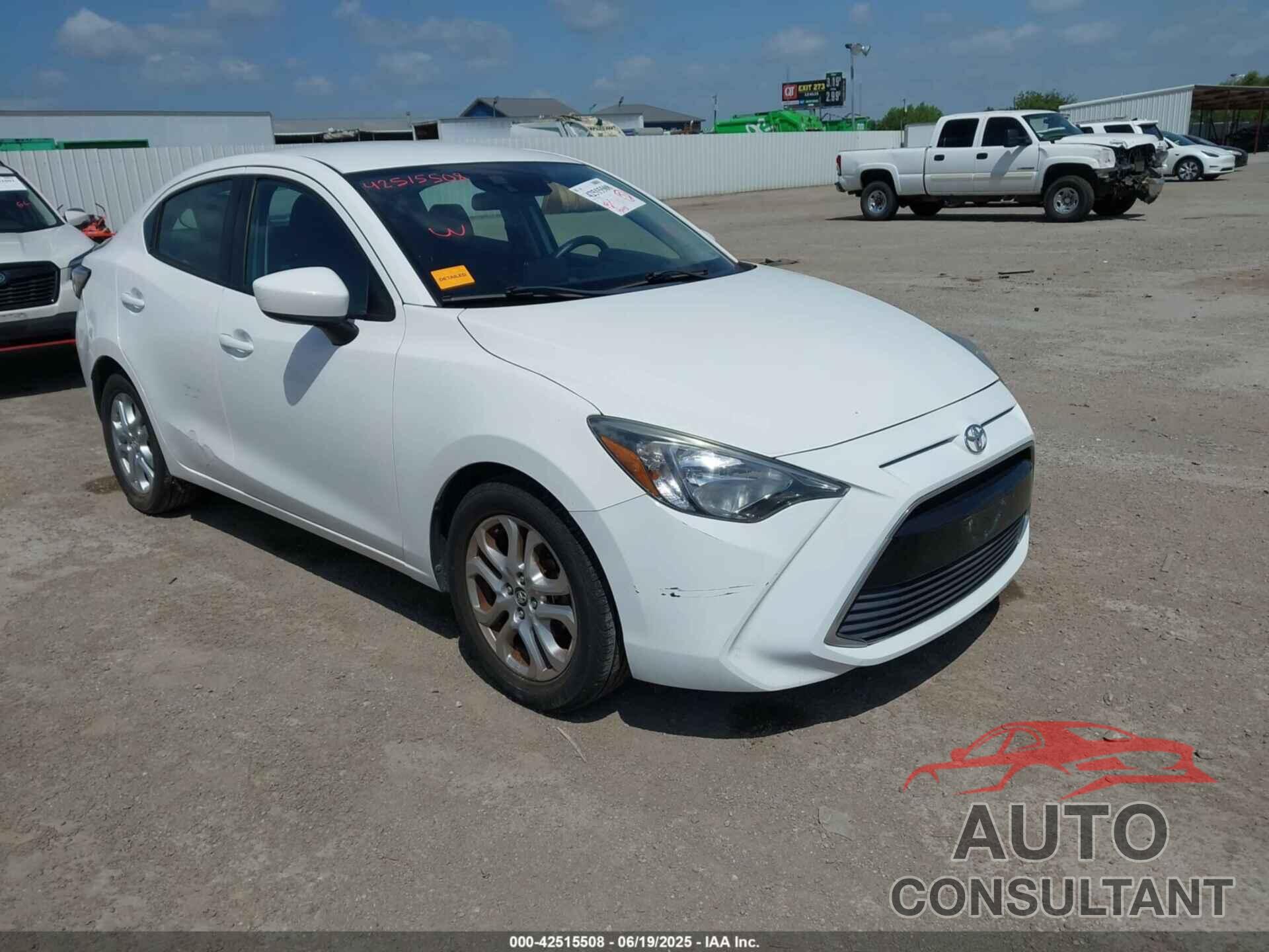 TOYOTA YARIS IA 2017 - 3MYDLBYV3HY183661
