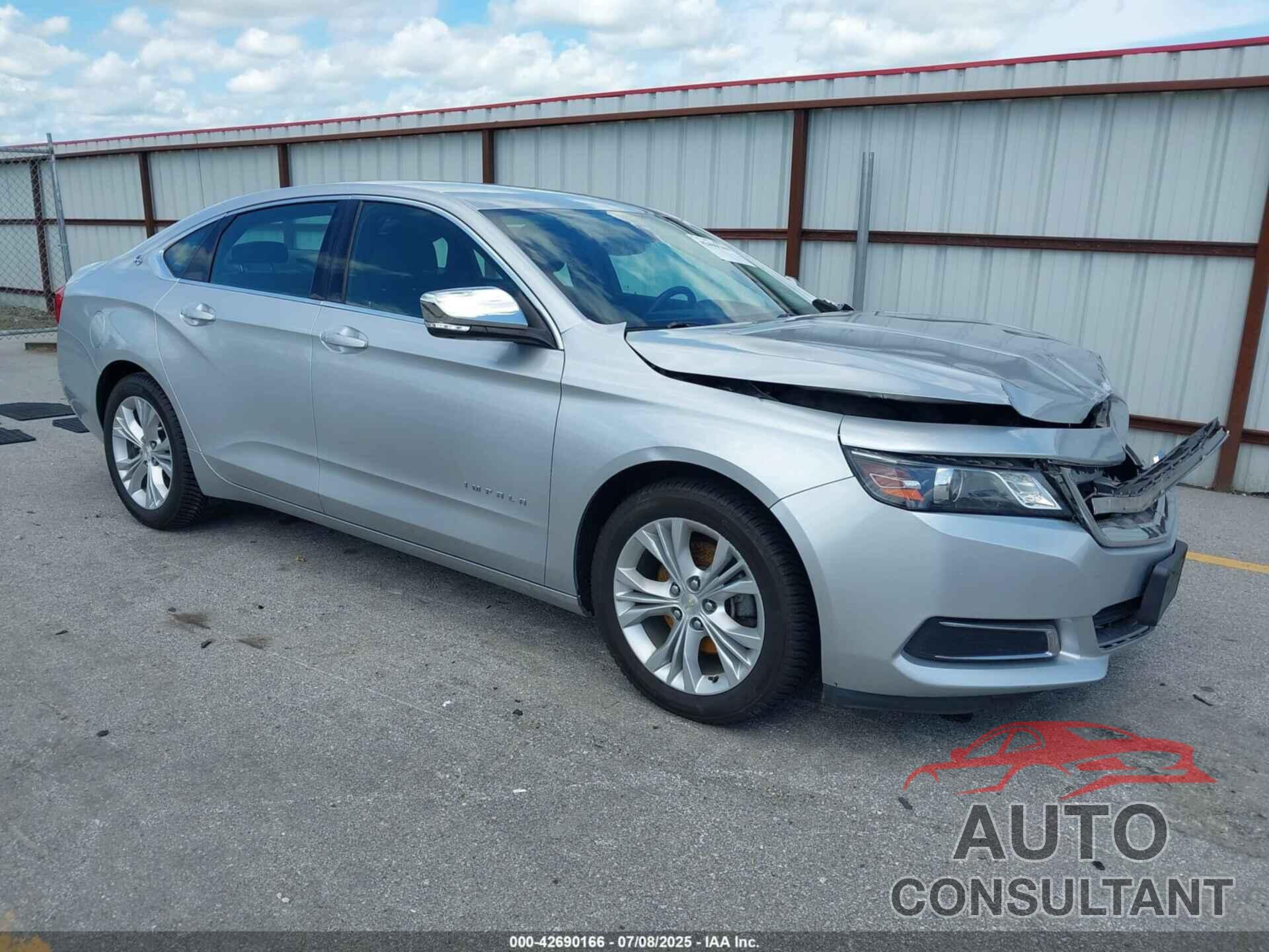 CHEVROLET IMPALA 2015 - 2G1125S34F9105859