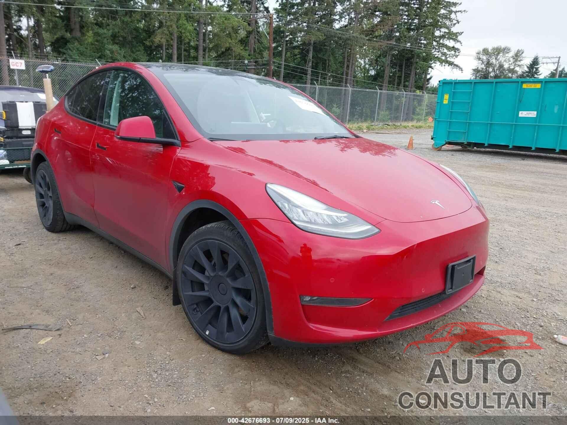 TESLA MODEL Y 2022 - 7SAYGDEE2NF429808