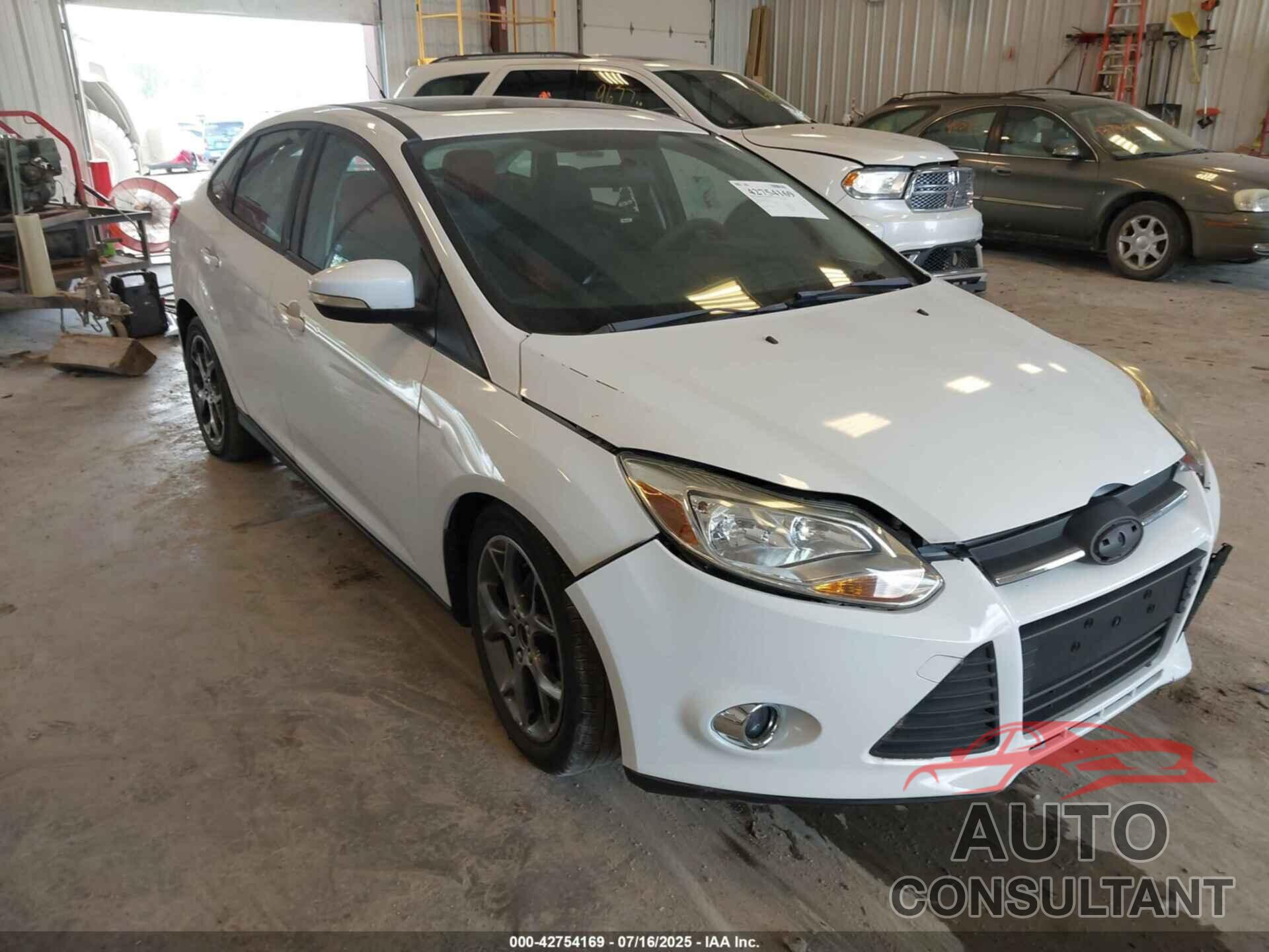 FORD FOCUS 2013 - 1FADP3F24DL342732