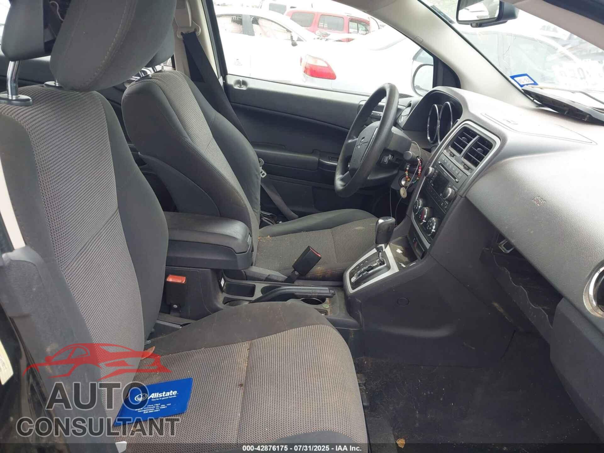 DODGE CALIBER 2011 - 1B3CB3HAXBD168117