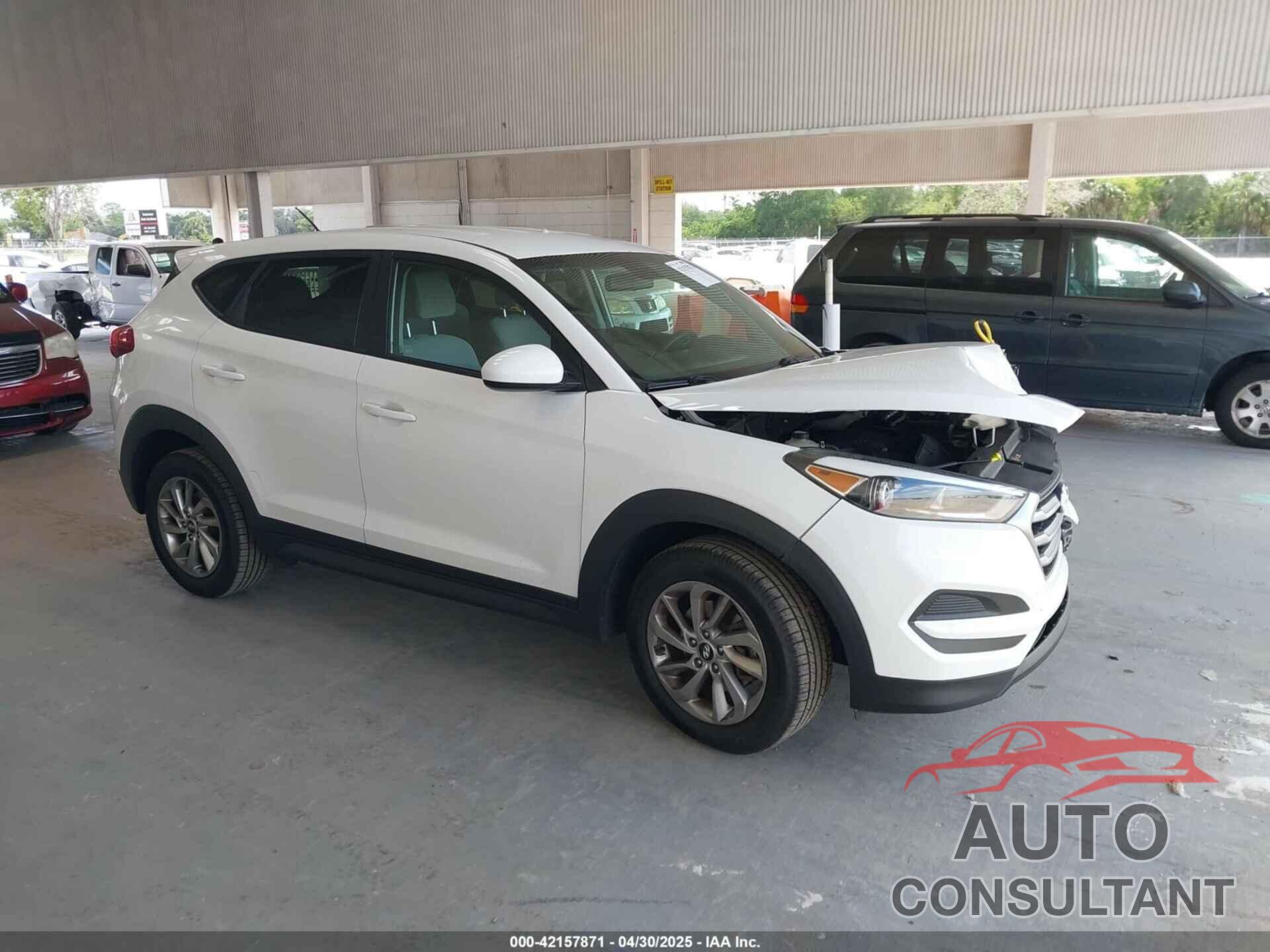 HYUNDAI TUCSON 2018 - KM8J2CA44JU657178