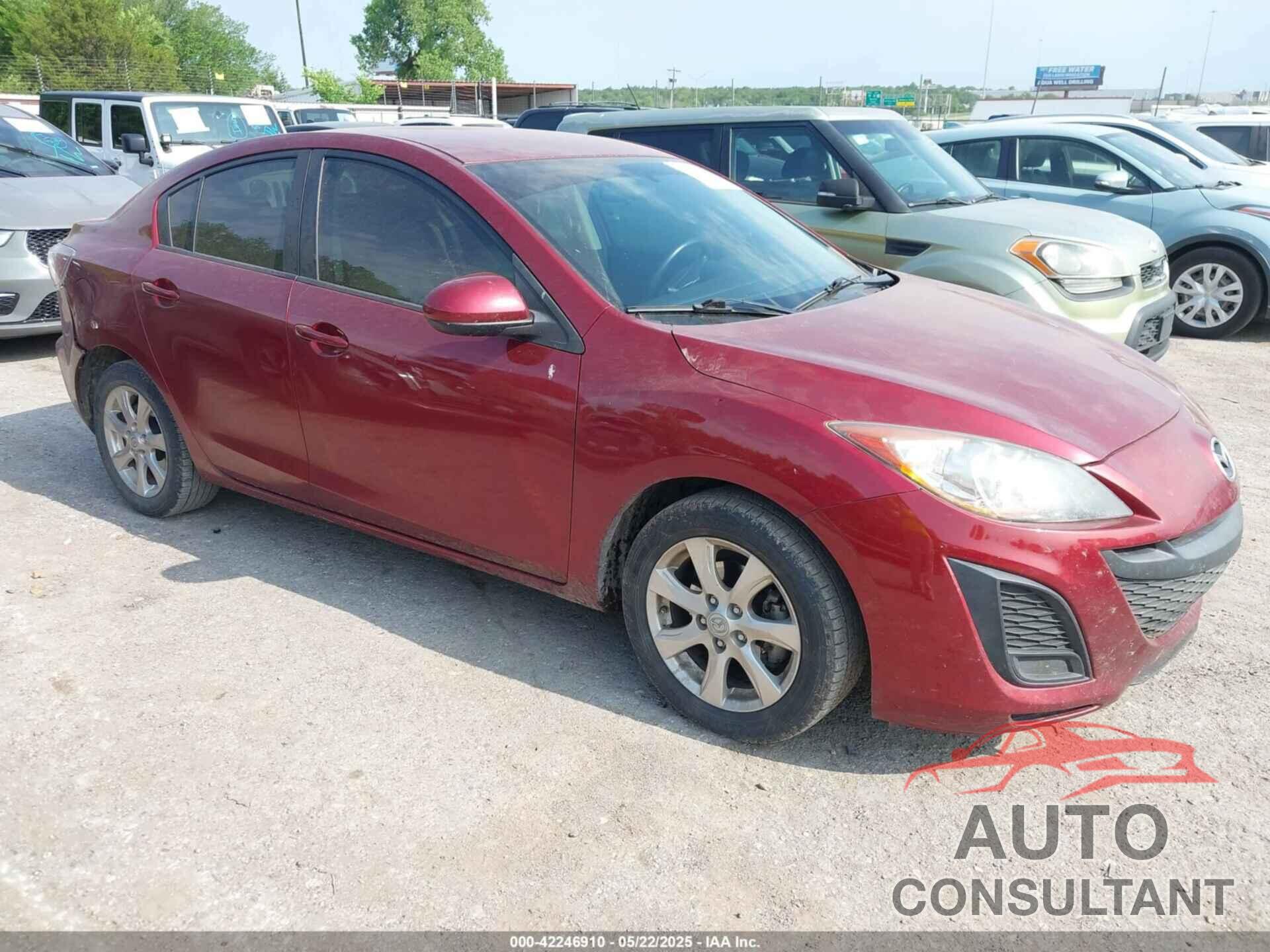 MAZDA MAZDA3 2011 - JM1BL1VF3B1407911