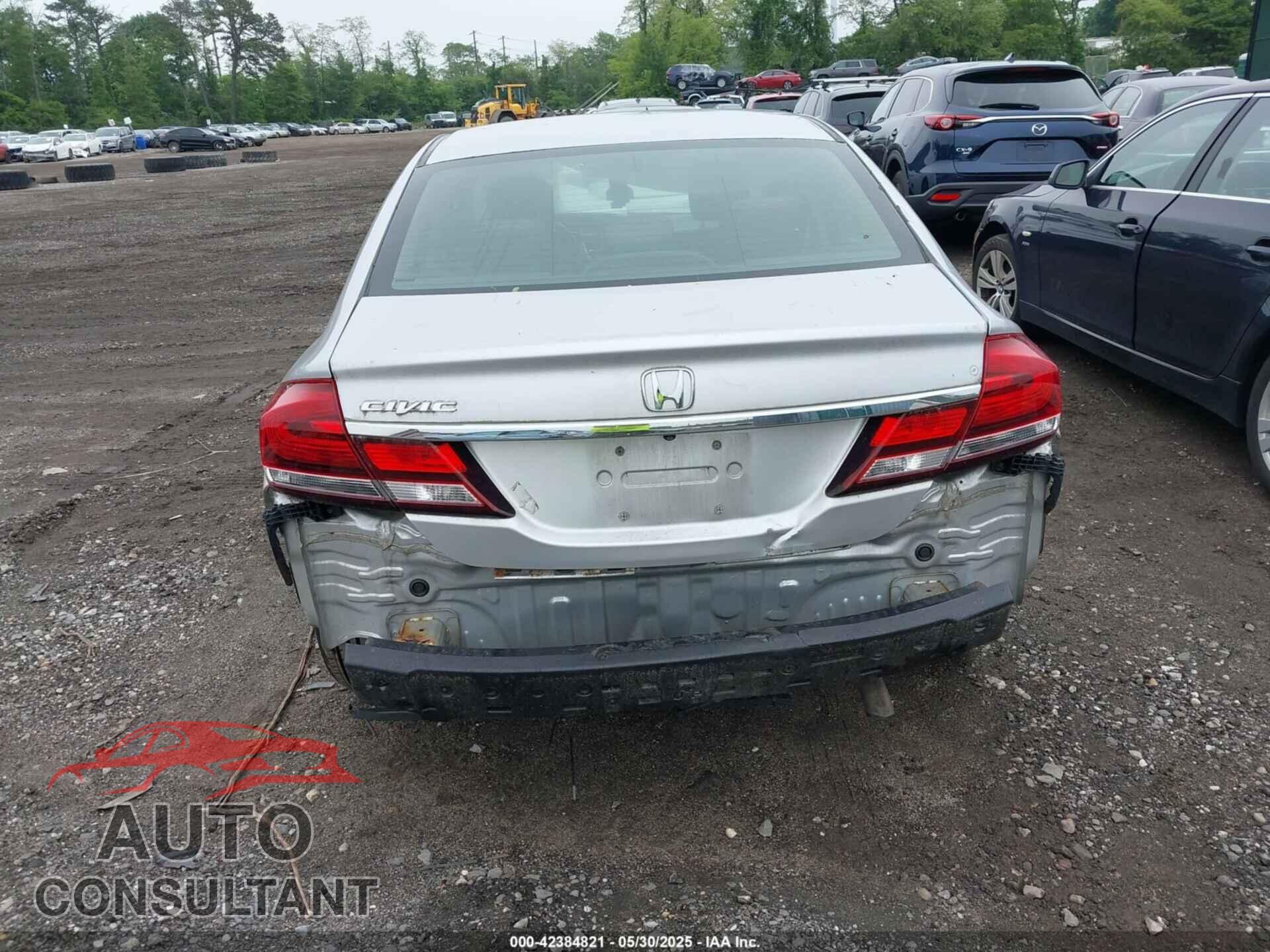 HONDA CIVIC 2013 - 19XFB2F52DE217419