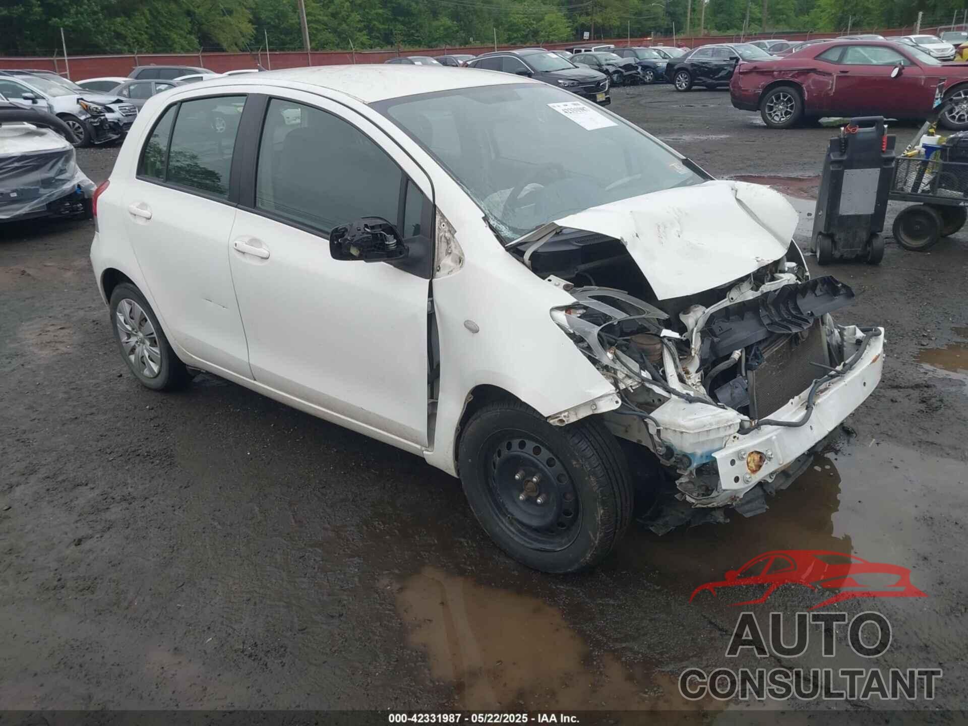 TOYOTA YARIS 2010 - JTDKT4K30A5280750