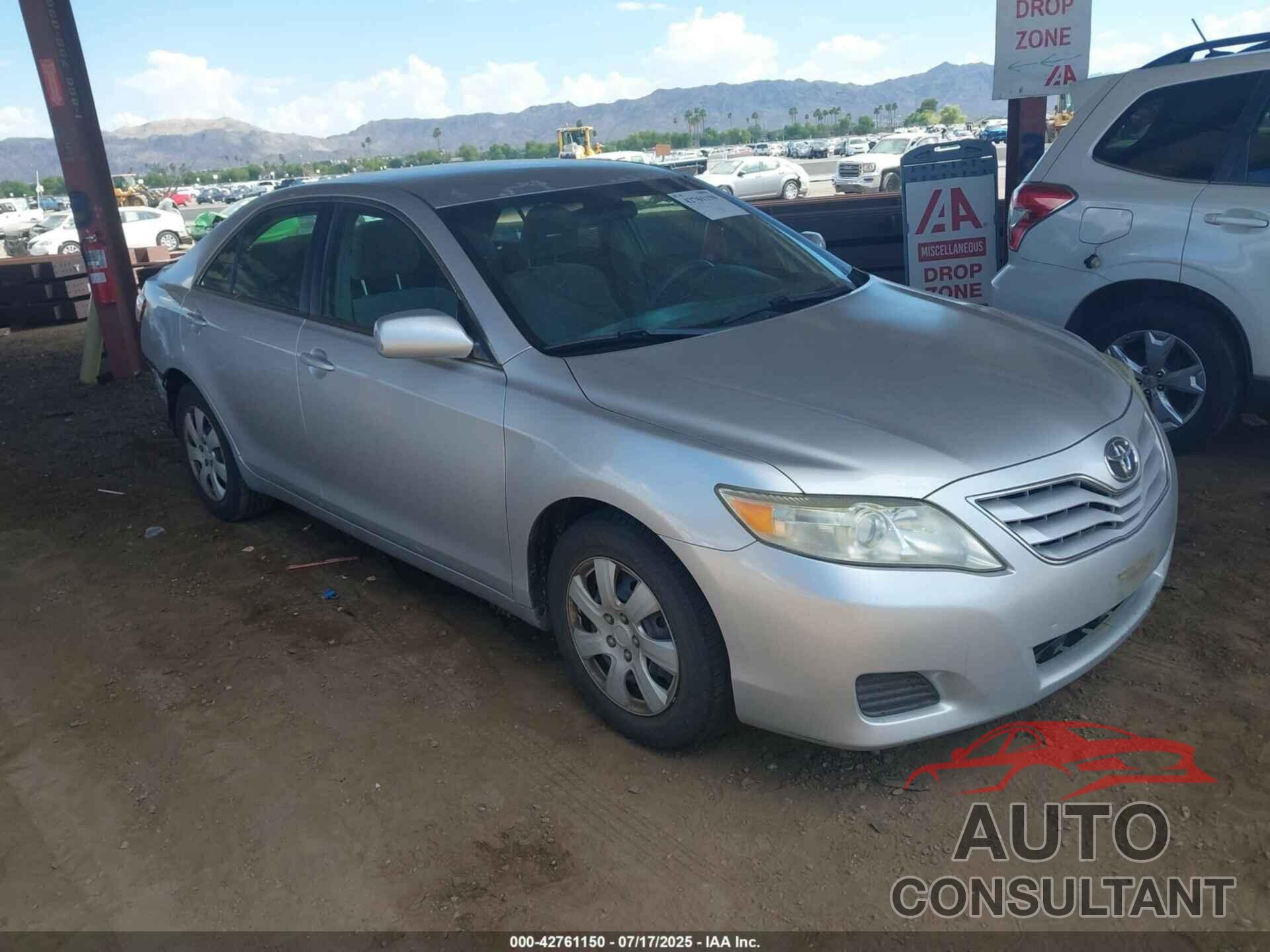 TOYOTA CAMRY 2011 - 4T1BF3EK7BU751011
