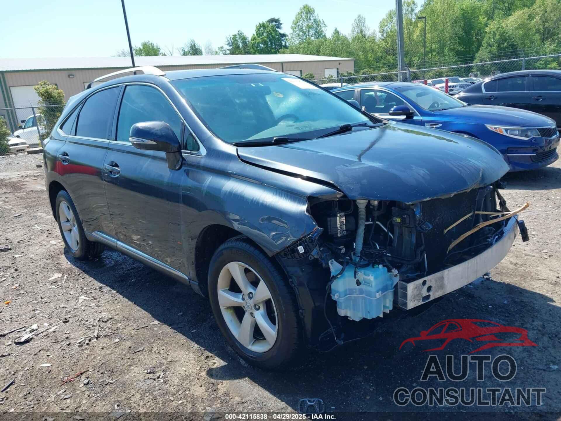 LEXUS RX 350 2010 - 2T2ZK1BA9AC009411