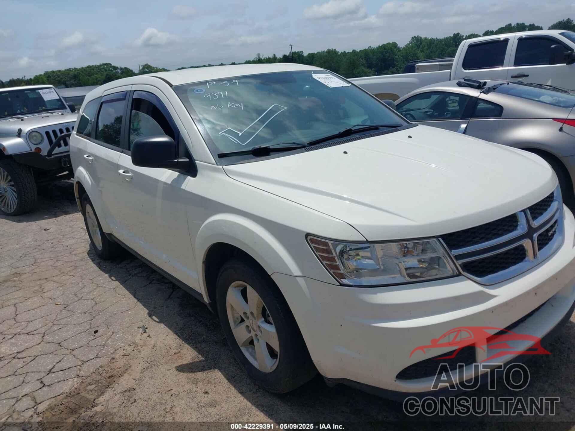 DODGE JOURNEY 2013 - 3C4PDCAB2DT587430