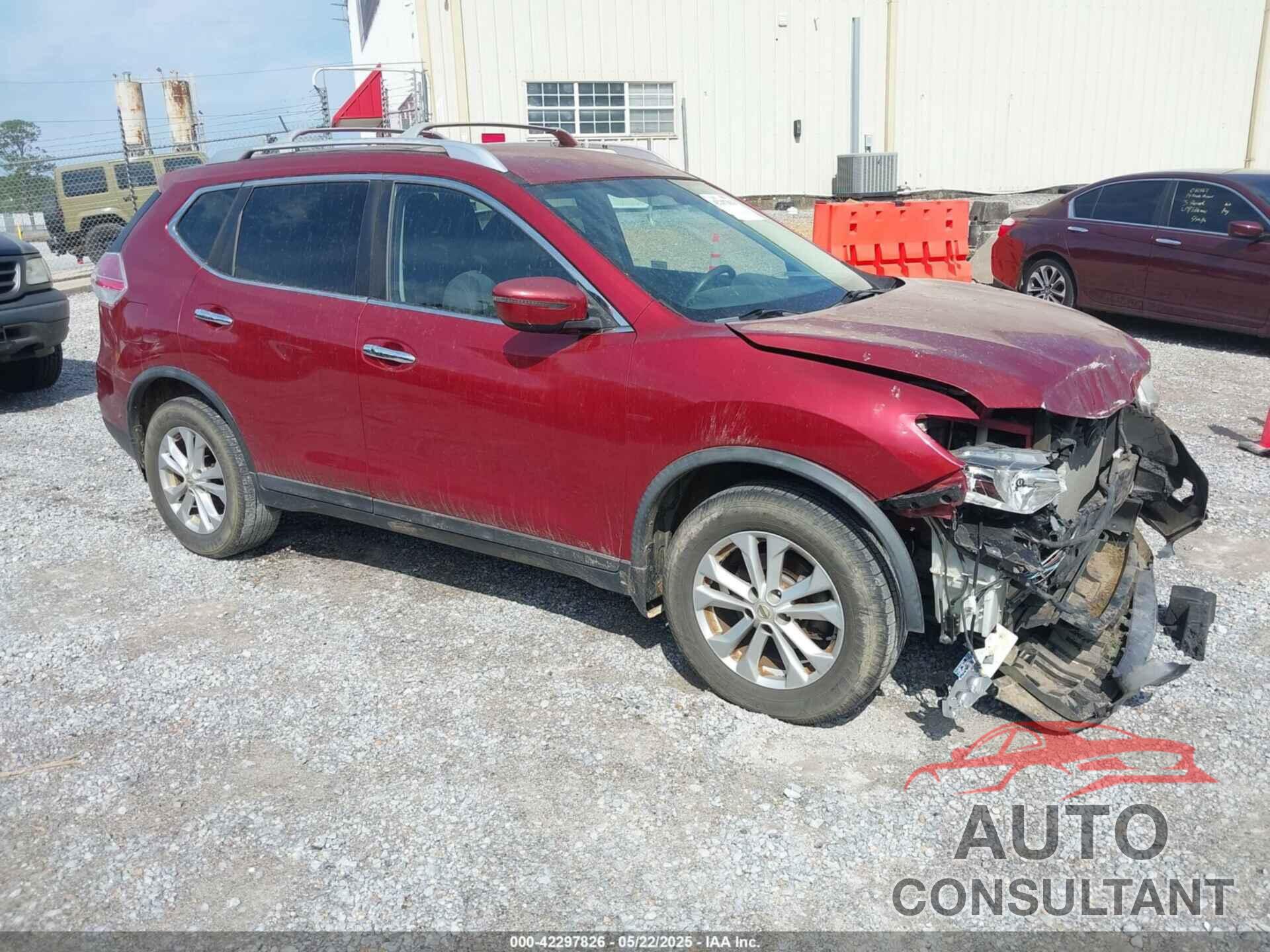 NISSAN ROGUE 2016 - KNMAT2MT4GP722472