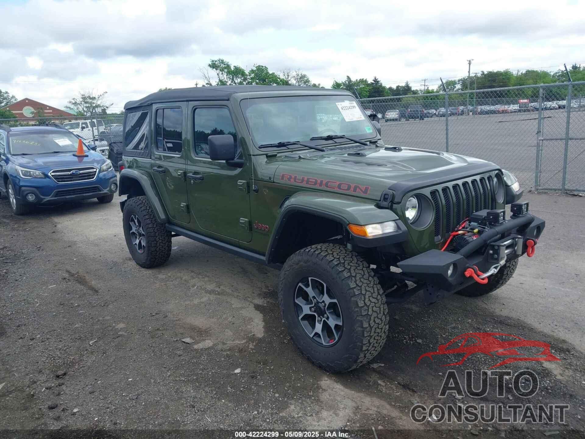 JEEP WRANGLER UNLIMITED 2022 - 1C4HJXFG5NW127263