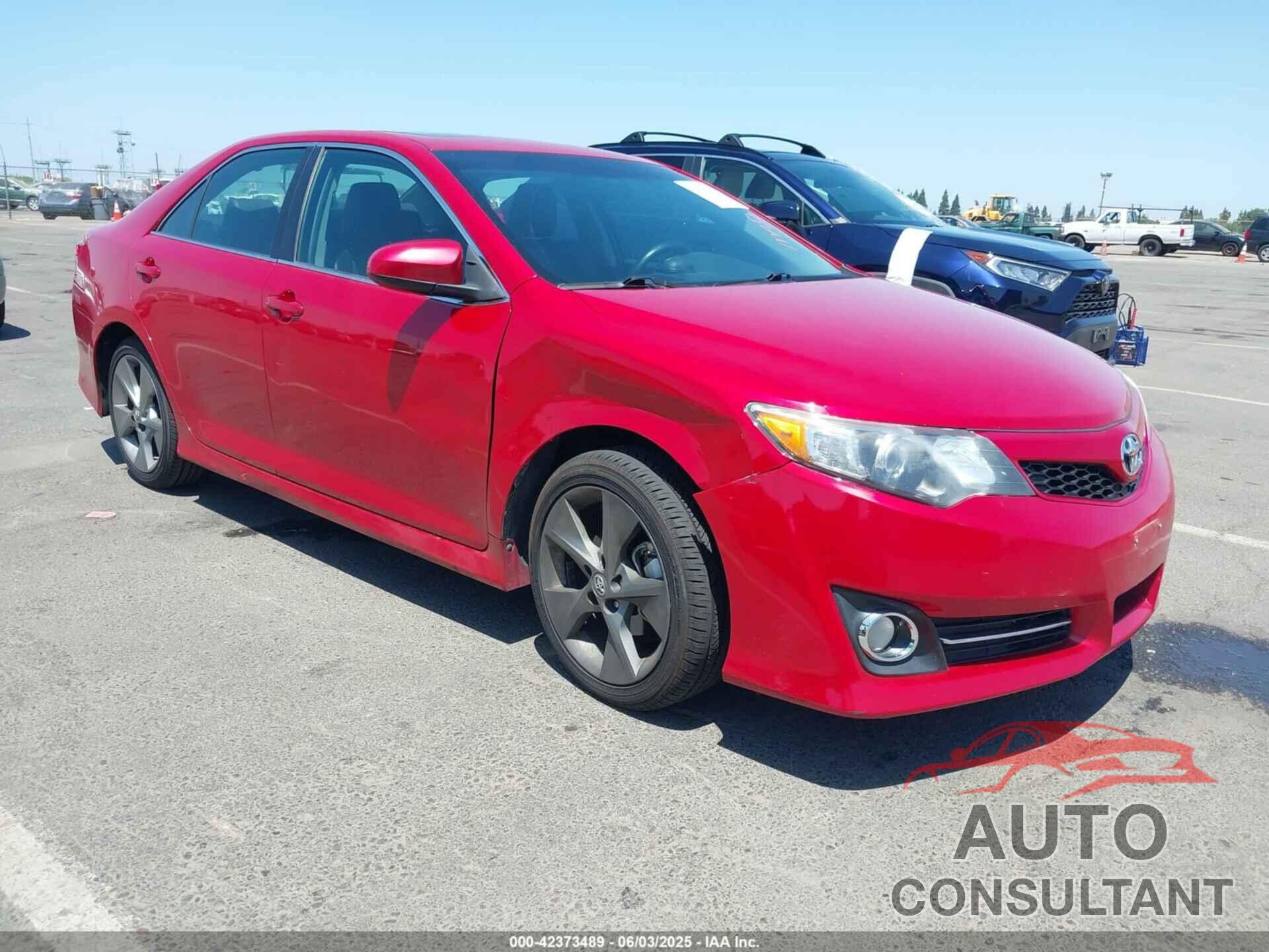 TOYOTA CAMRY 2012 - 4T1BF1FKXCU633023