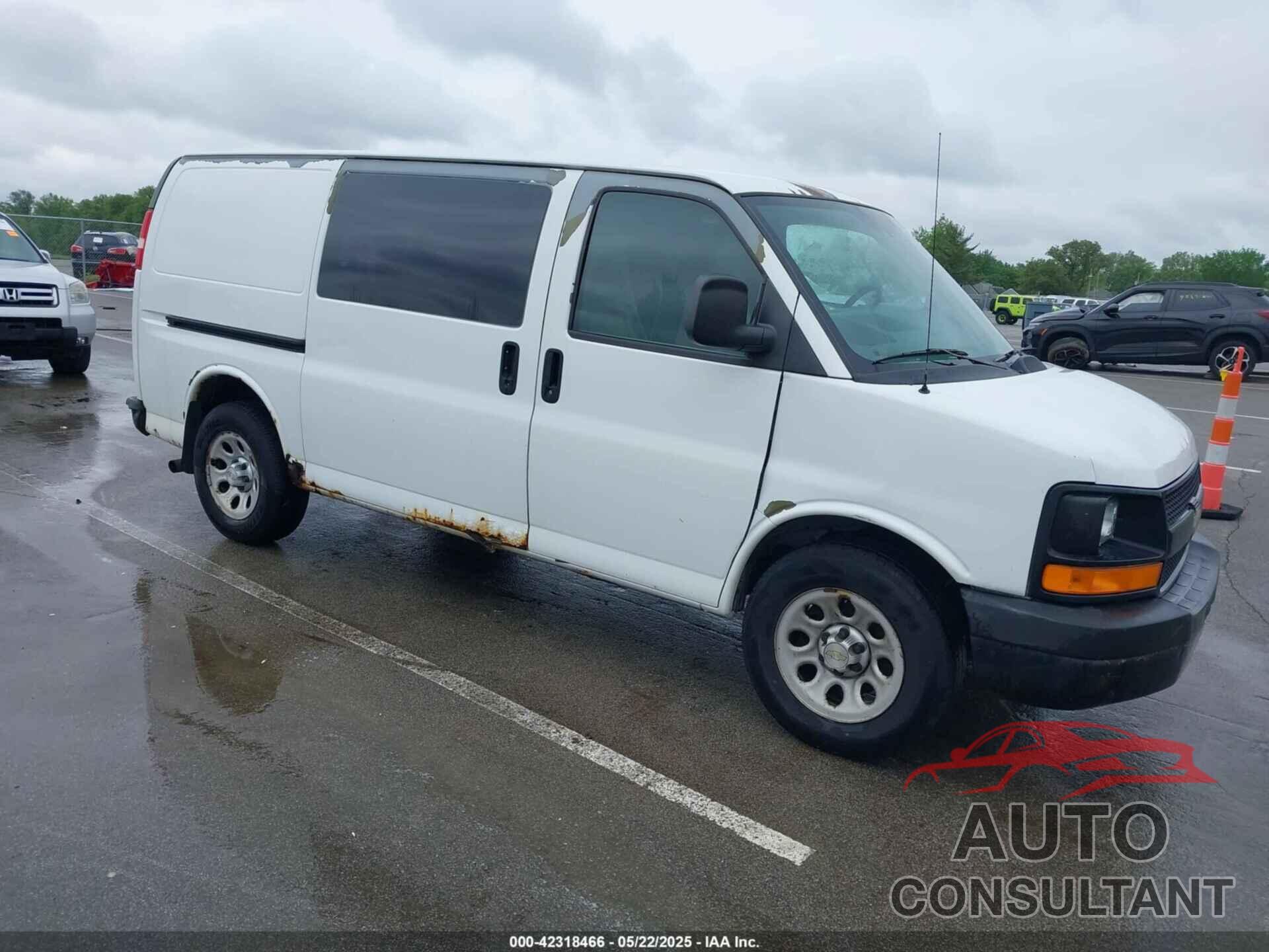 CHEVROLET EXPRESS 1500 2010 - 1GCUGADX3A1107386