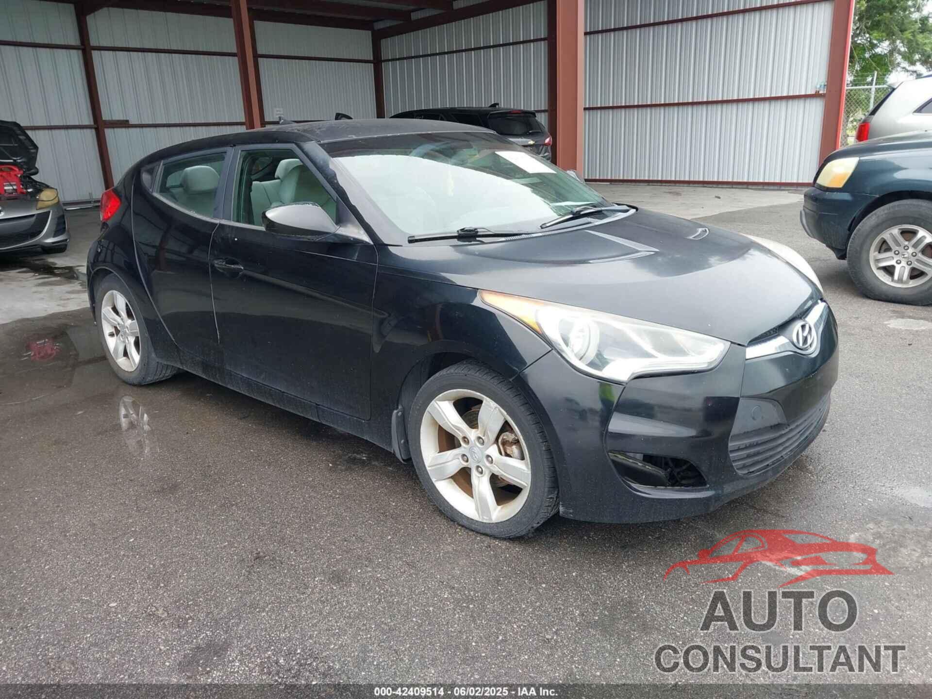 HYUNDAI VELOSTER 2013 - KMHTC6AD3DU087749
