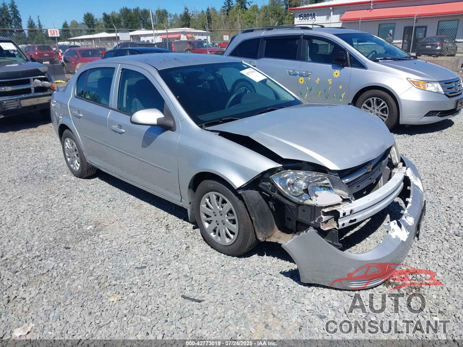 CHEVROLET COBALT 2010 - 1G1AD5F5XA7126781