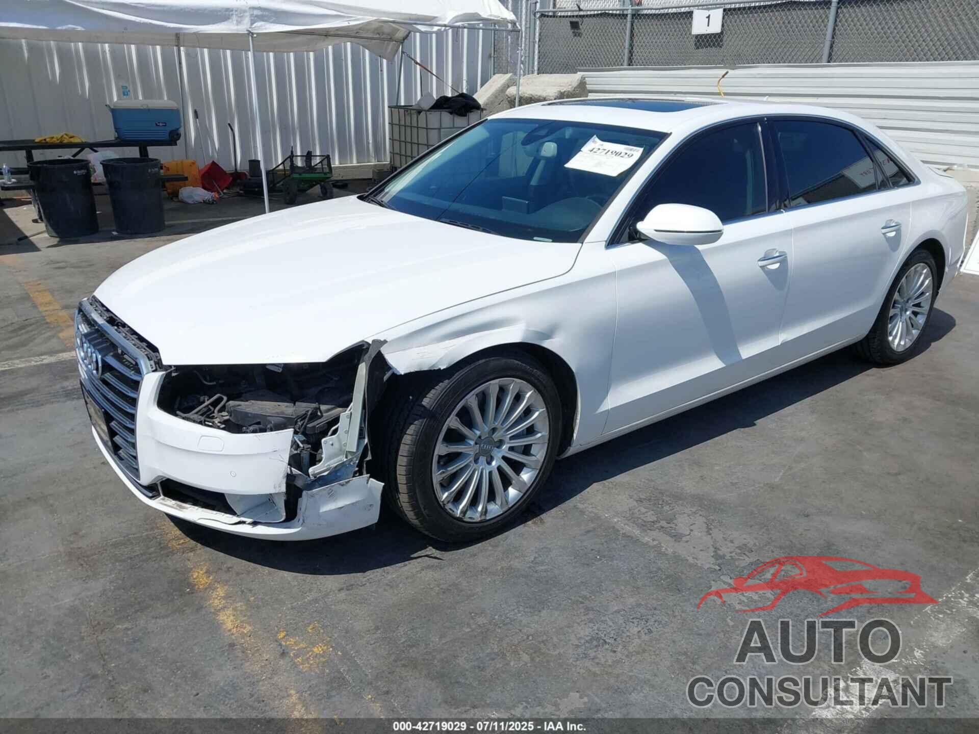 AUDI A8 L 2015 - WAU32AFD0FN007028