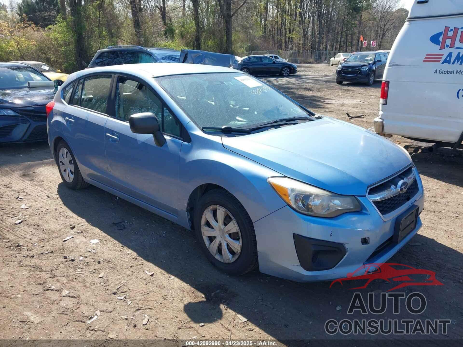 SUBARU IMPREZA 2012 - JF1GPAA66CH224114