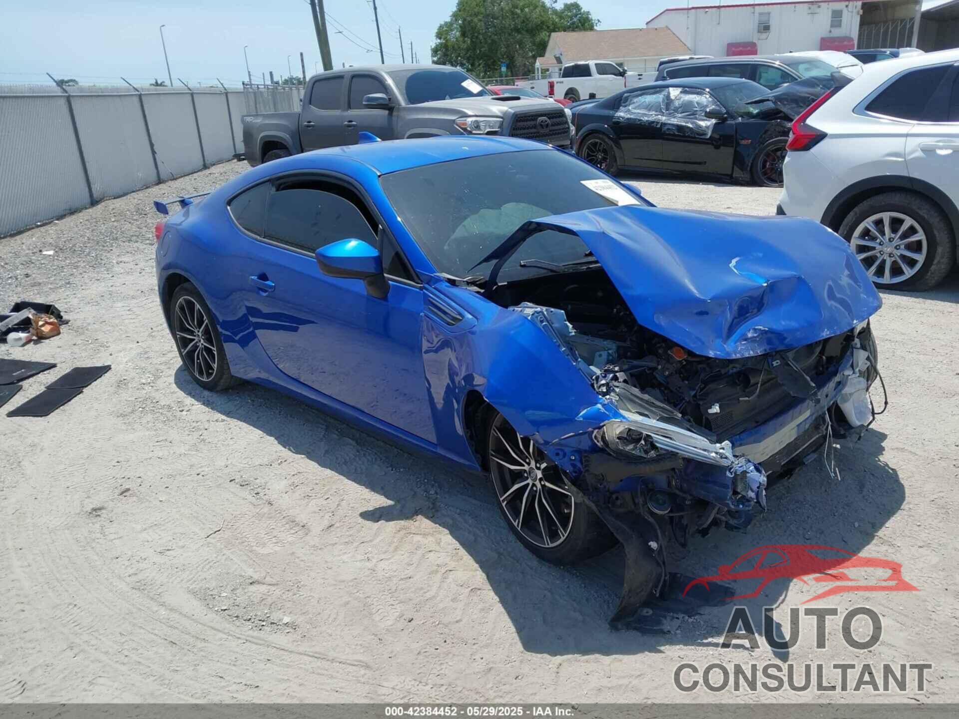 SUBARU BRZ 2017 - JF1ZCAC17H8602700