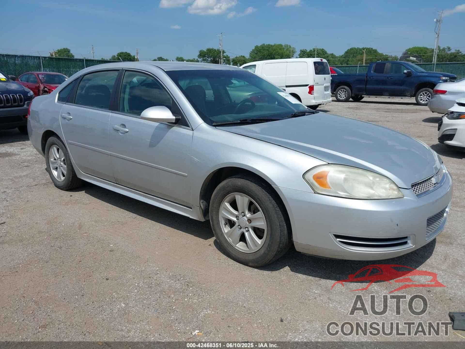 CHEVROLET IMPALA 2013 - 2G1WF5E37D1264683