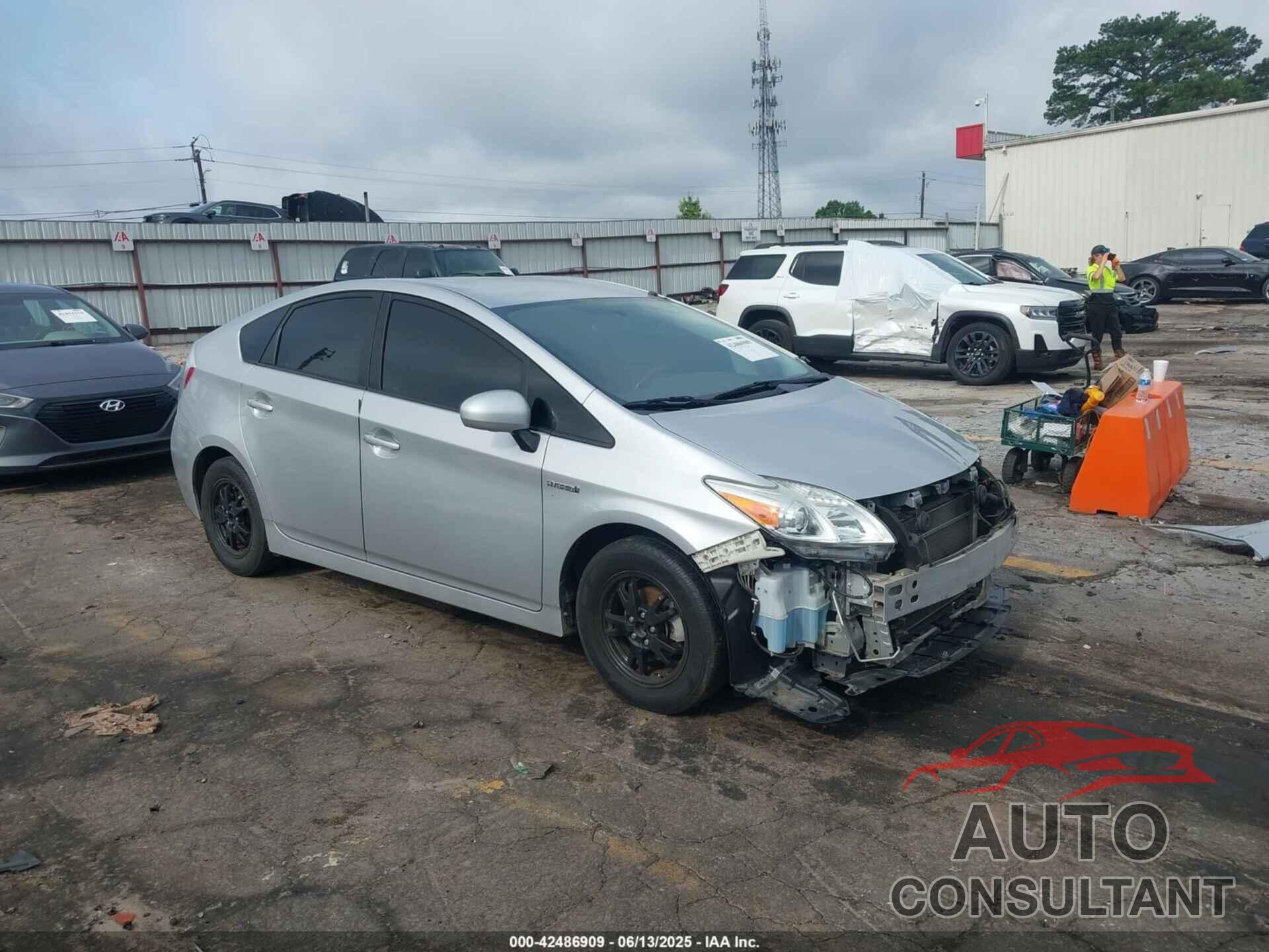 TOYOTA PRIUS 2013 - JTDKN3DU6D5601723