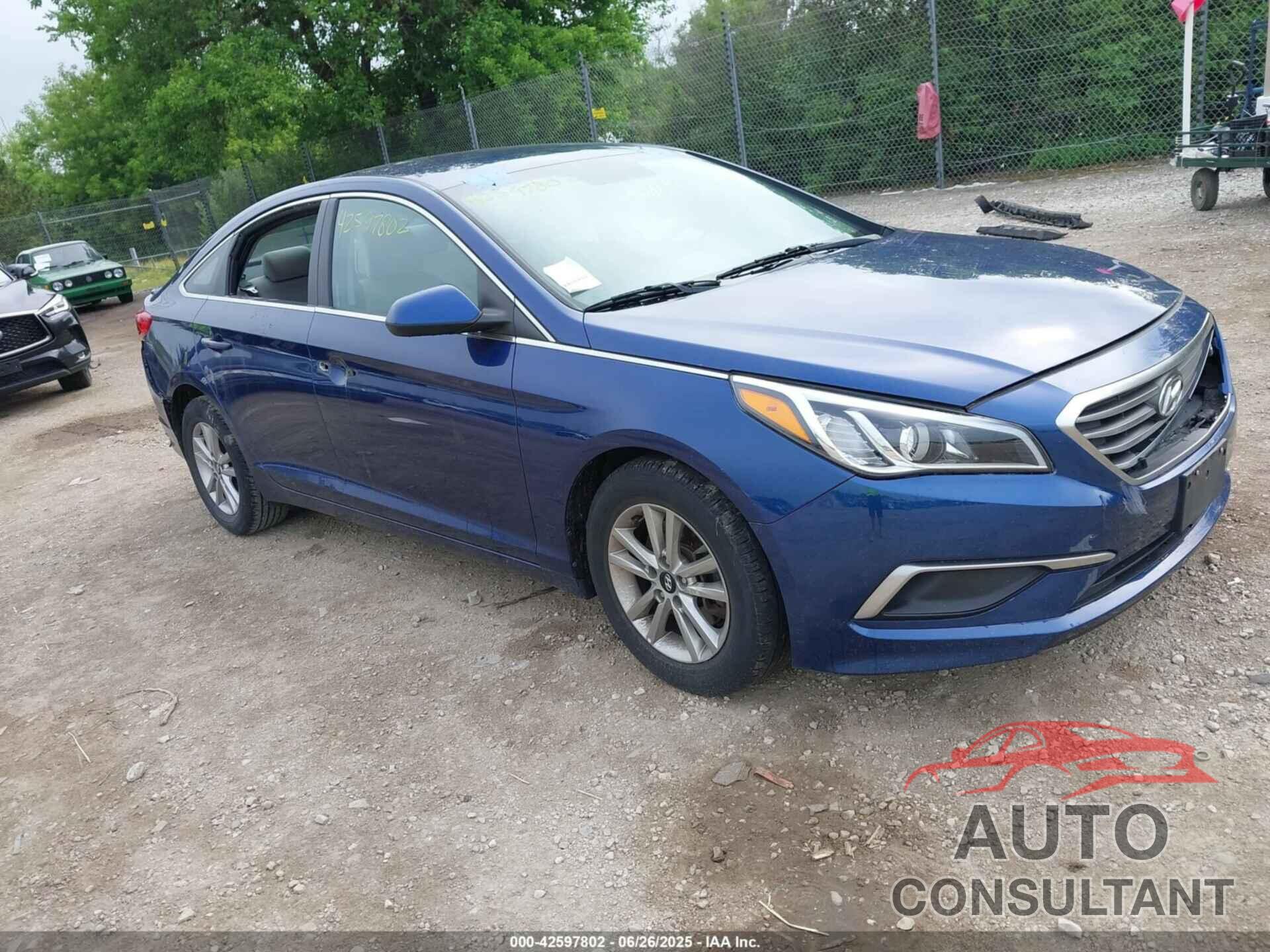 HYUNDAI SONATA 2017 - 5NPE24AF1HH467677