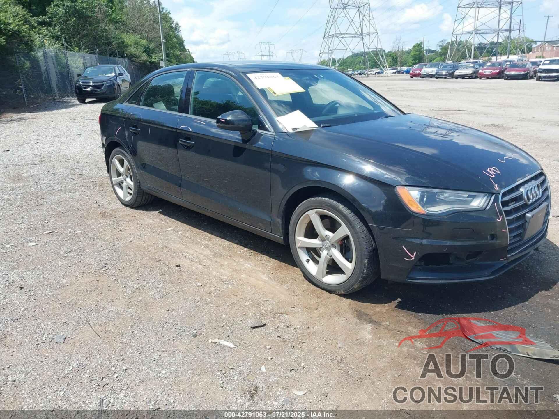 AUDI A3 2016 - WAUB8GFF5G1077647