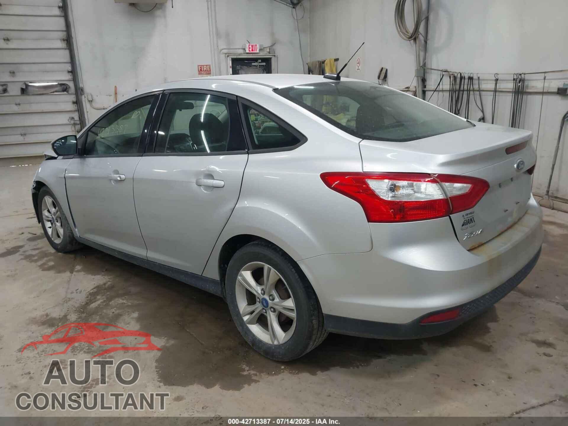 FORD FOCUS 2013 - 1FADP3F26DL232202