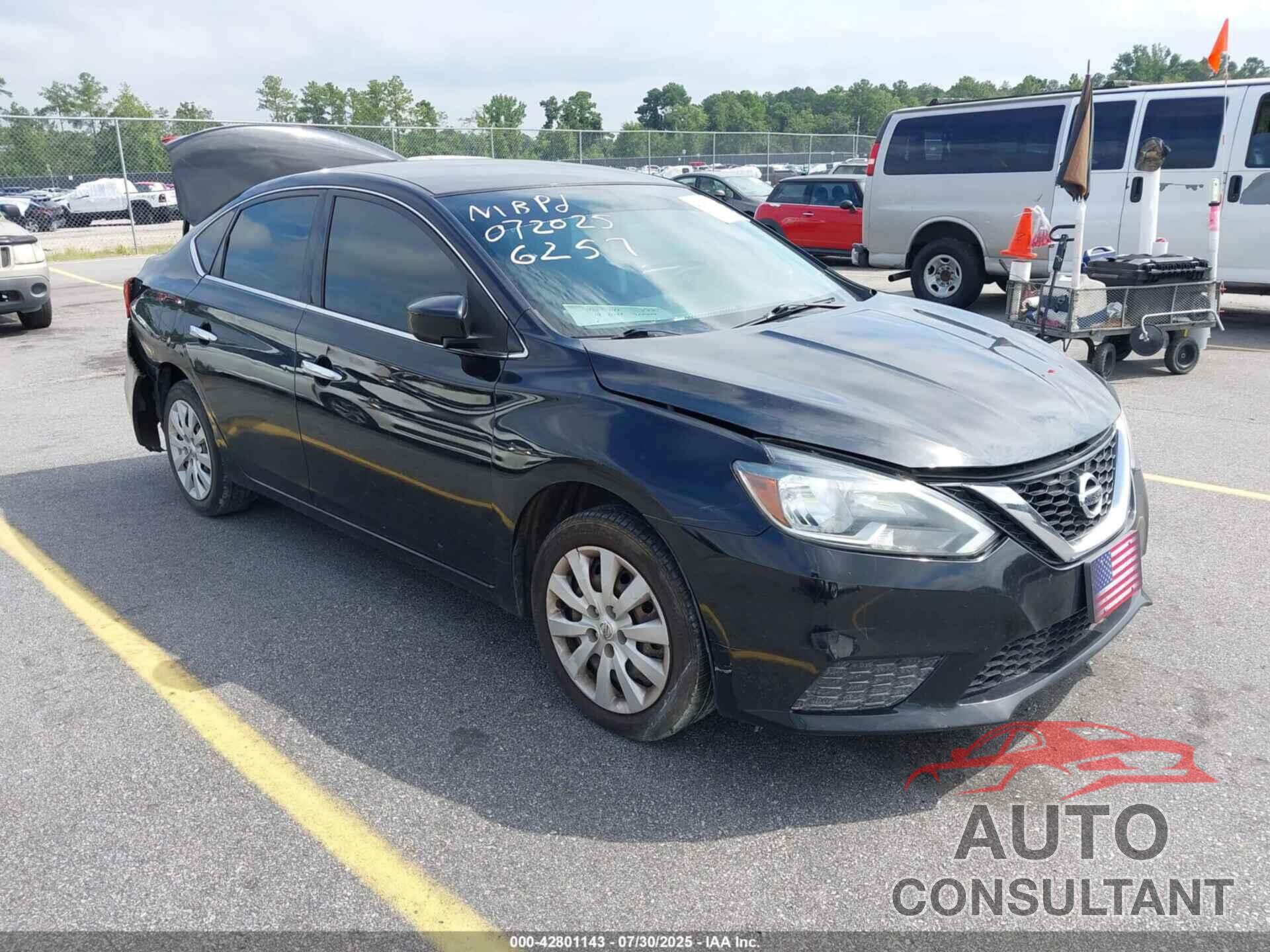 NISSAN SENTRA 2019 - 3N1AB7AP1KY326257