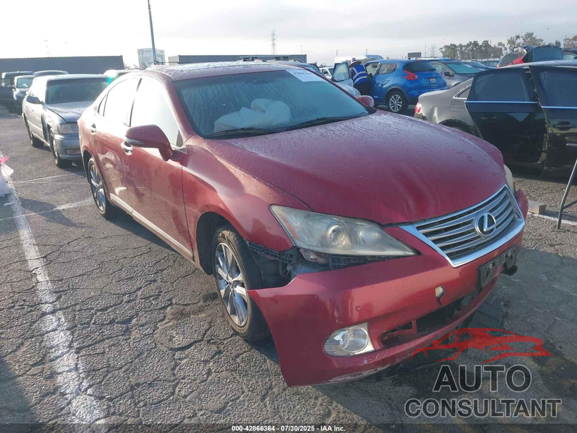 LEXUS ES 350 2012 - JTHBK1EG0C2503310