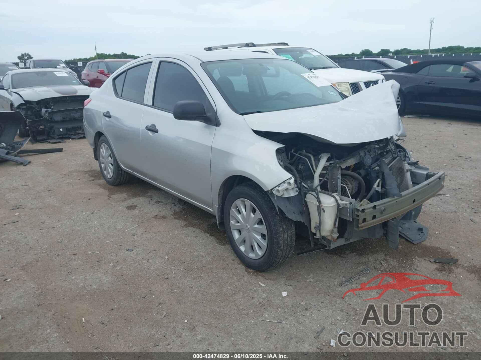 NISSAN VERSA 2012 - 3N1CN7APXCL914611