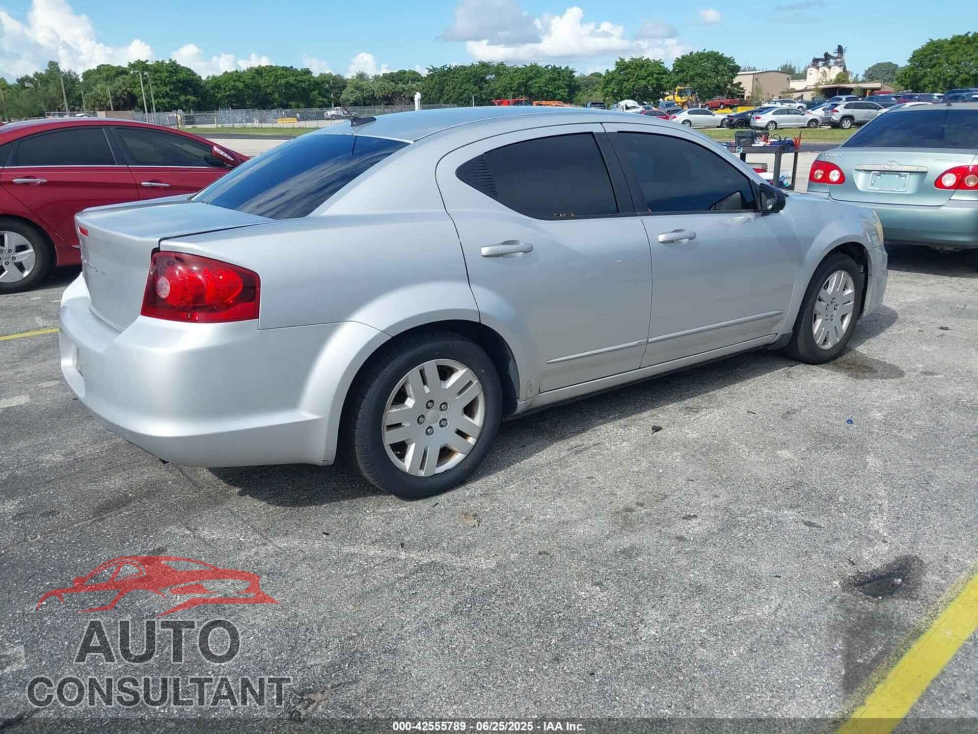 DODGE AVENGER 2011 - 1B3BD4FB0BN586767
