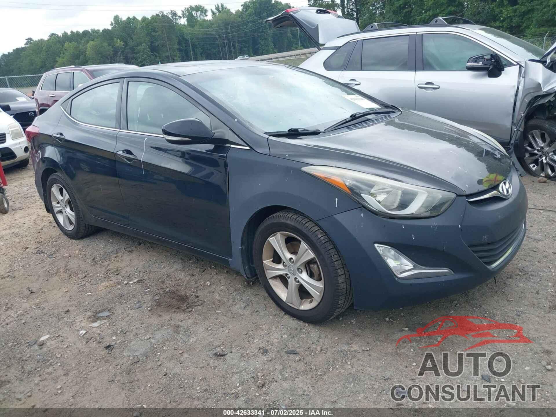 HYUNDAI ELANTRA 2016 - 5NPDH4AE3GH796137