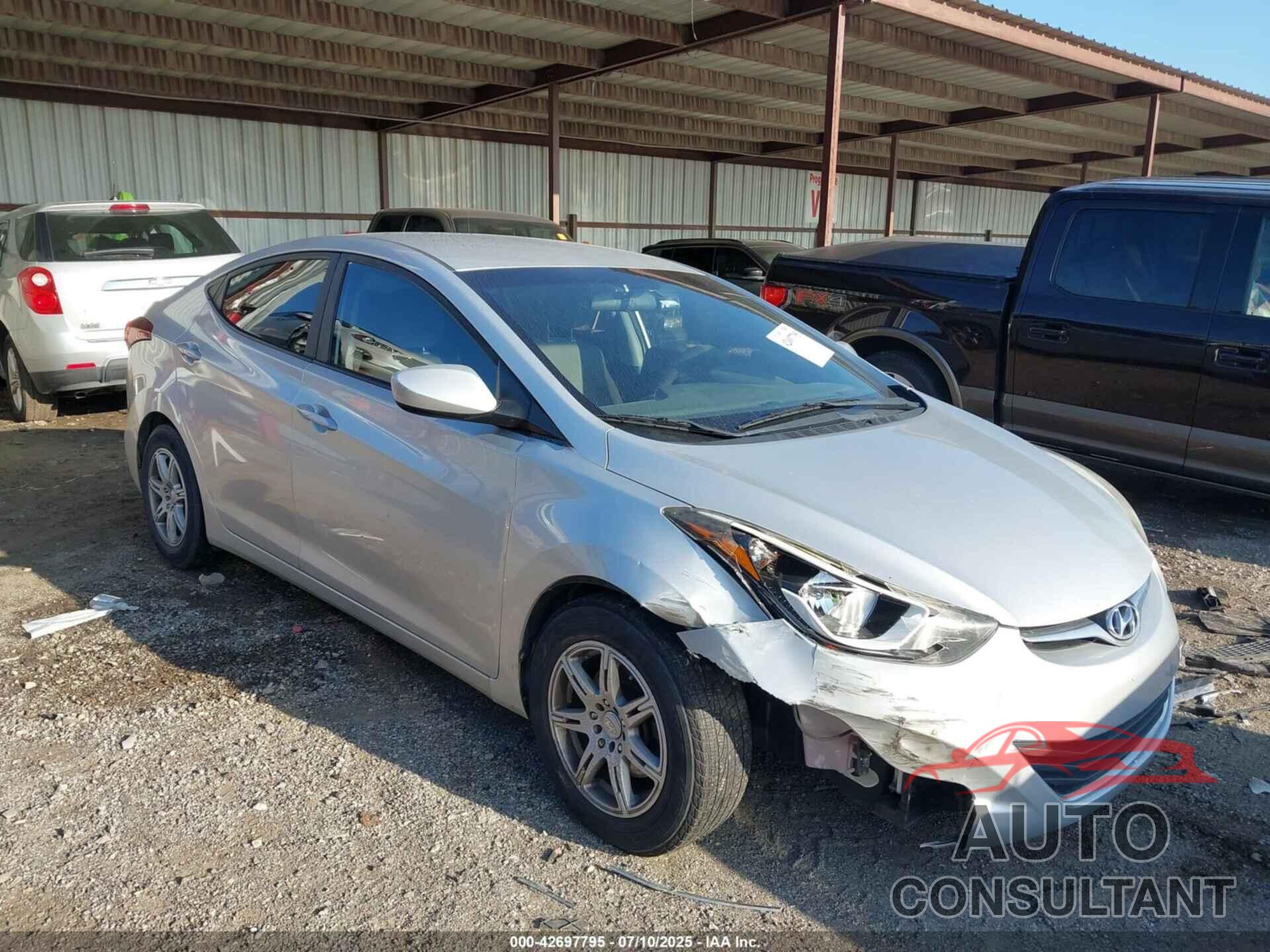 HYUNDAI ELANTRA 2016 - 5NPDH4AE5GH727031