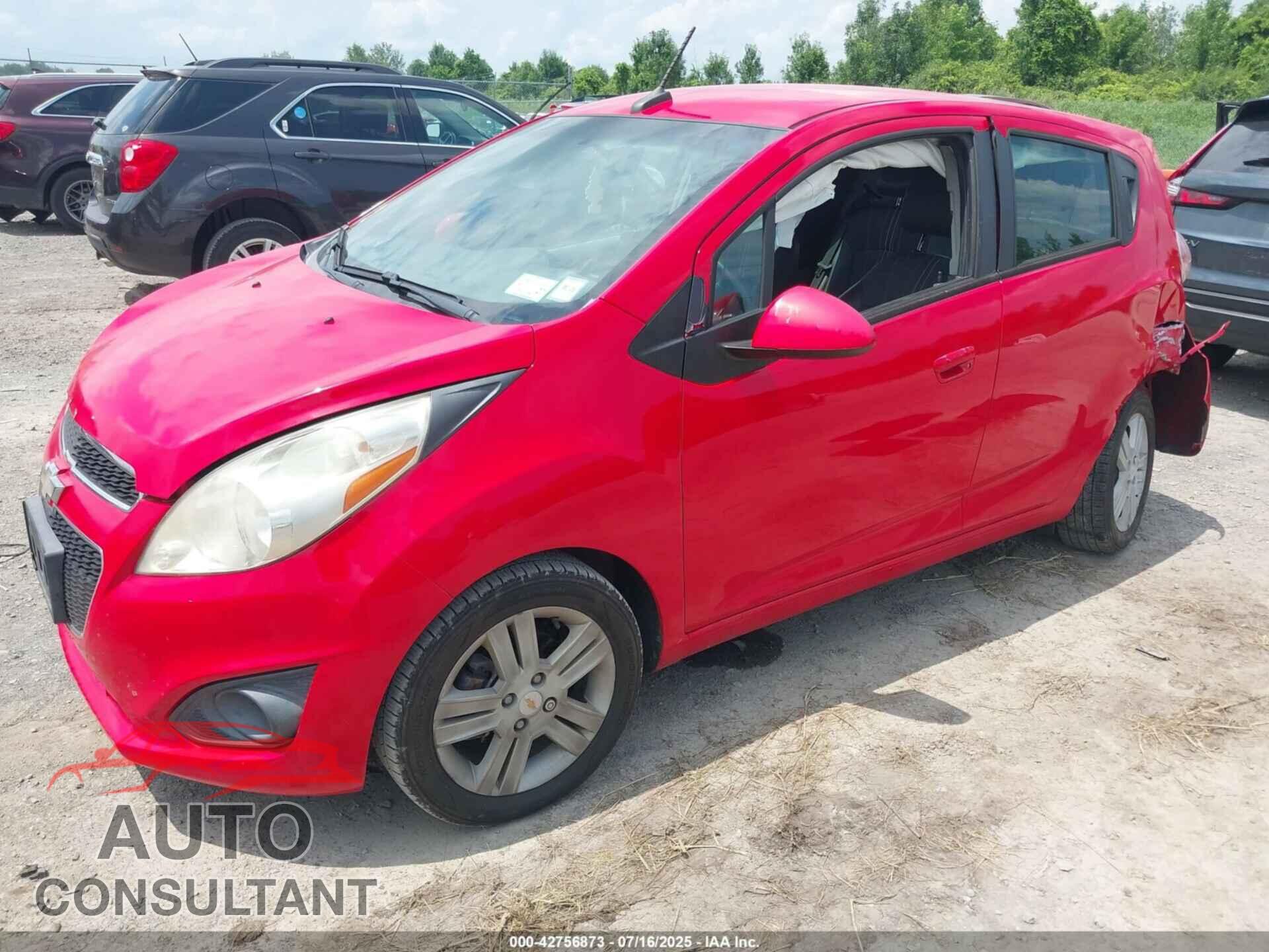 CHEVROLET SPARK 2014 - KL8CD6S98EC539934