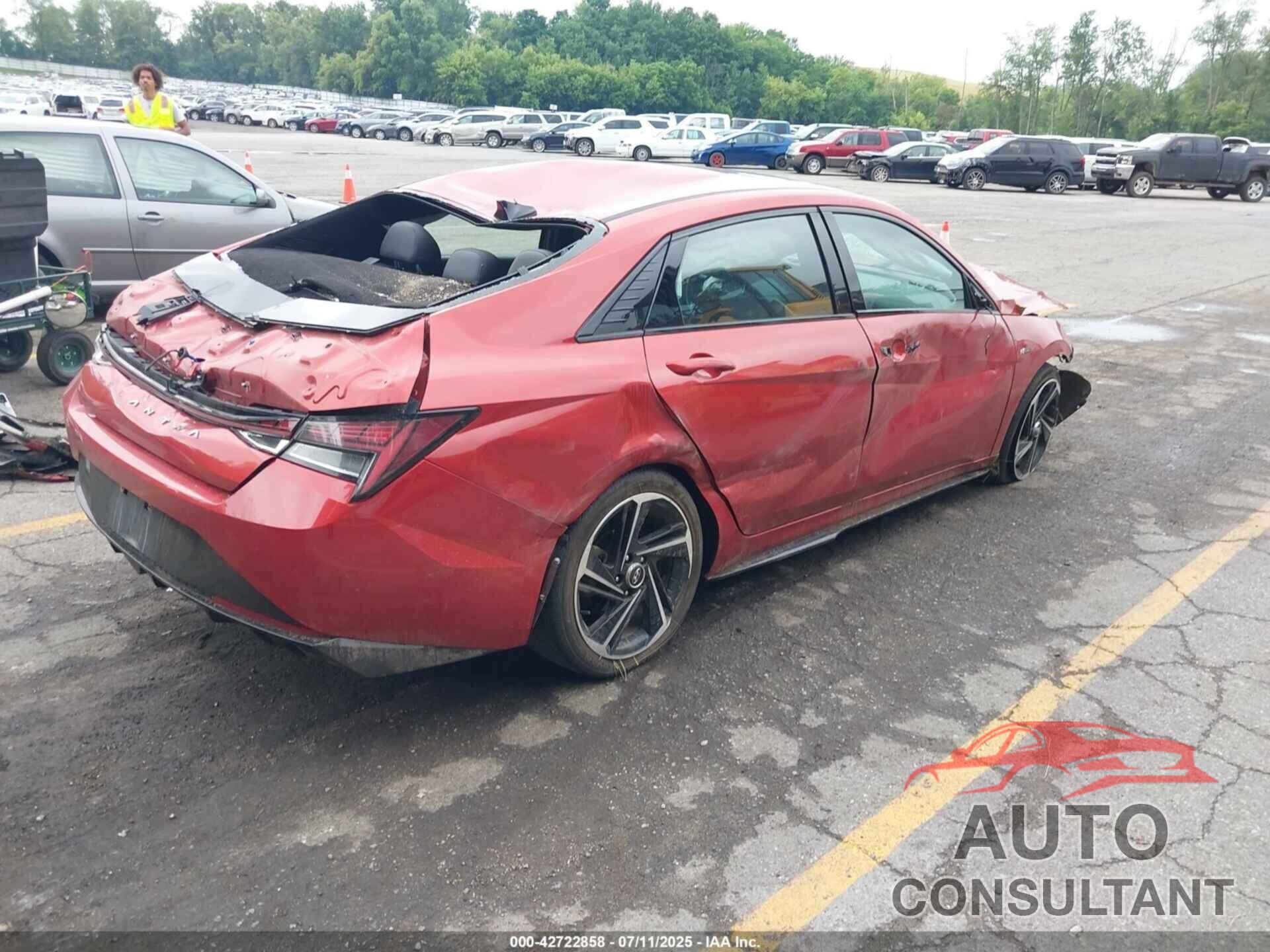 HYUNDAI ELANTRA 2021 - KMHLR4AF5MU175383