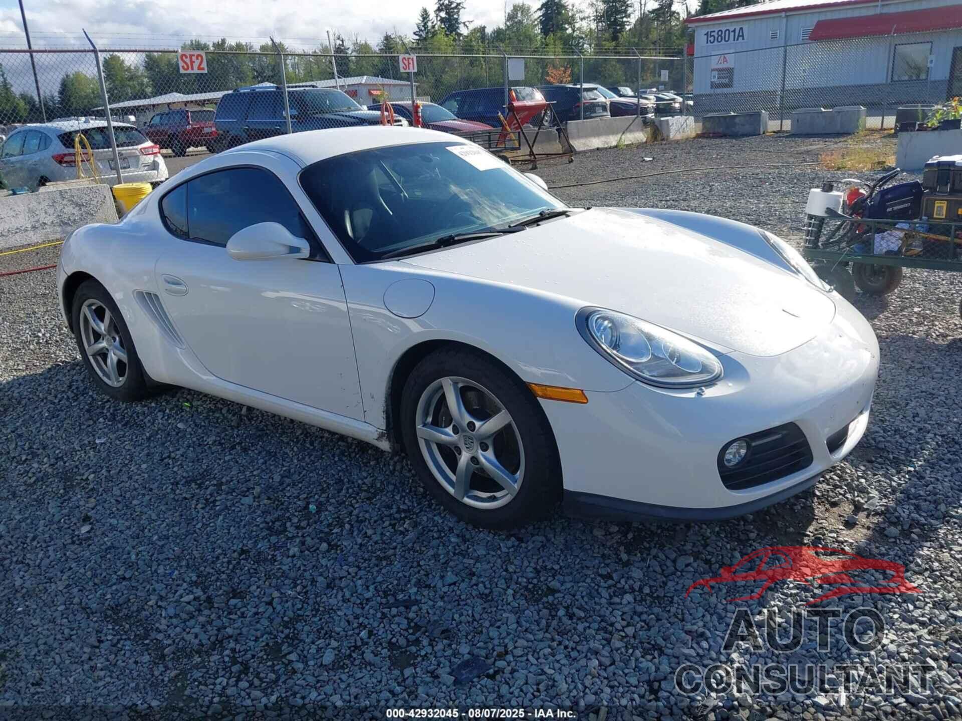 PORSCHE CAYMAN 2010 - WP0AA2A82AU760829