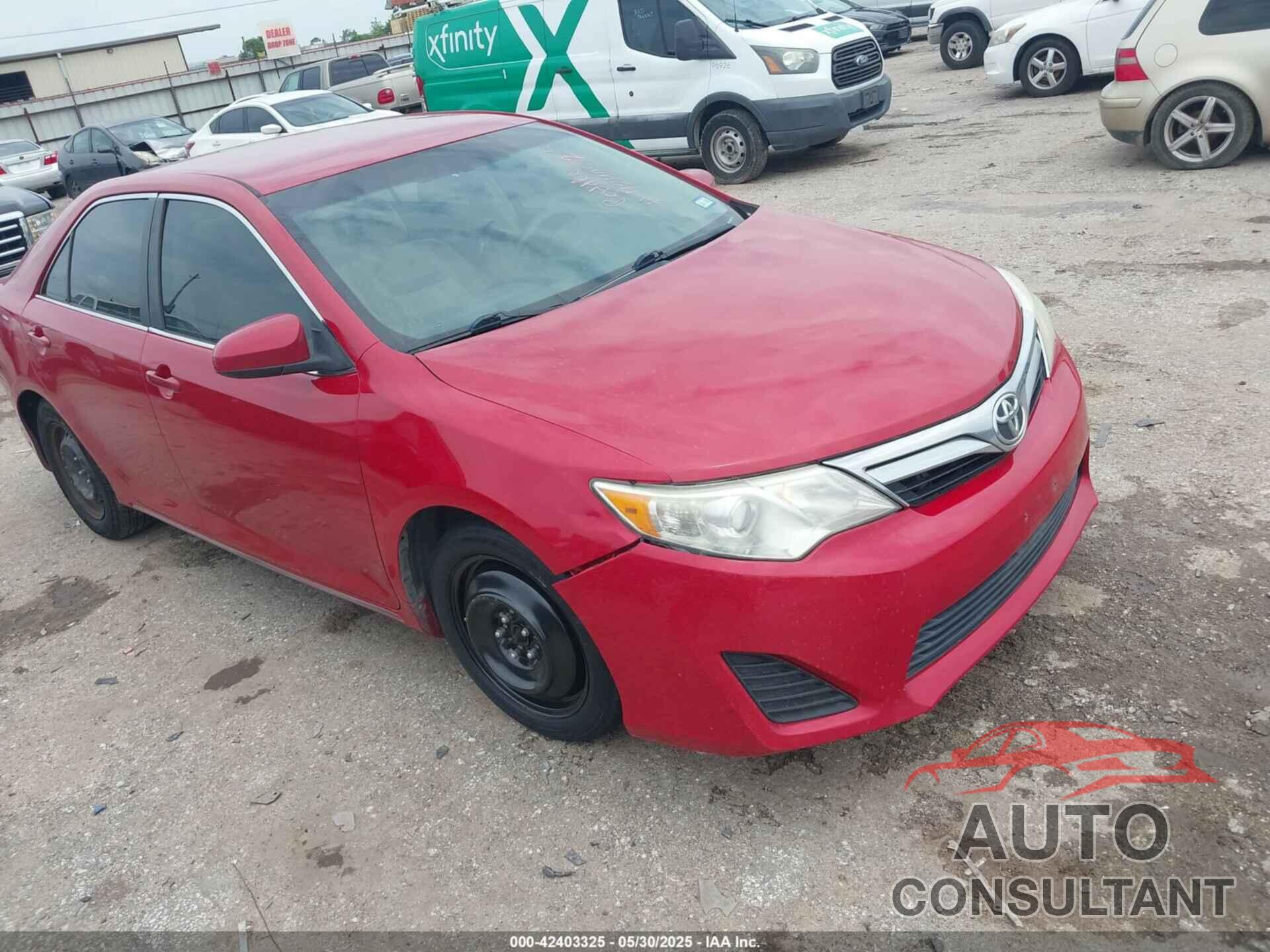 TOYOTA CAMRY 2013 - 4T4BF1FK6DR321756