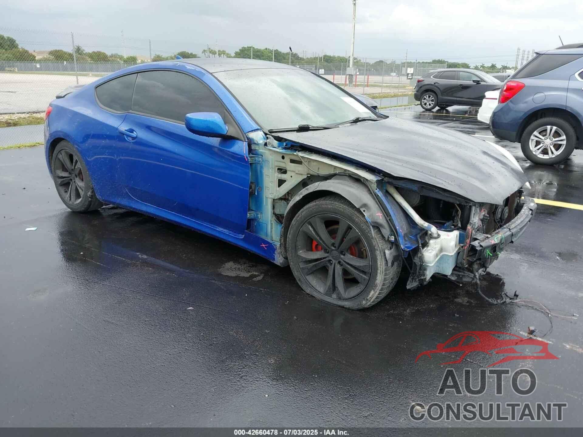 HYUNDAI GENESIS 2011 - KMHHT6KD4BU060514