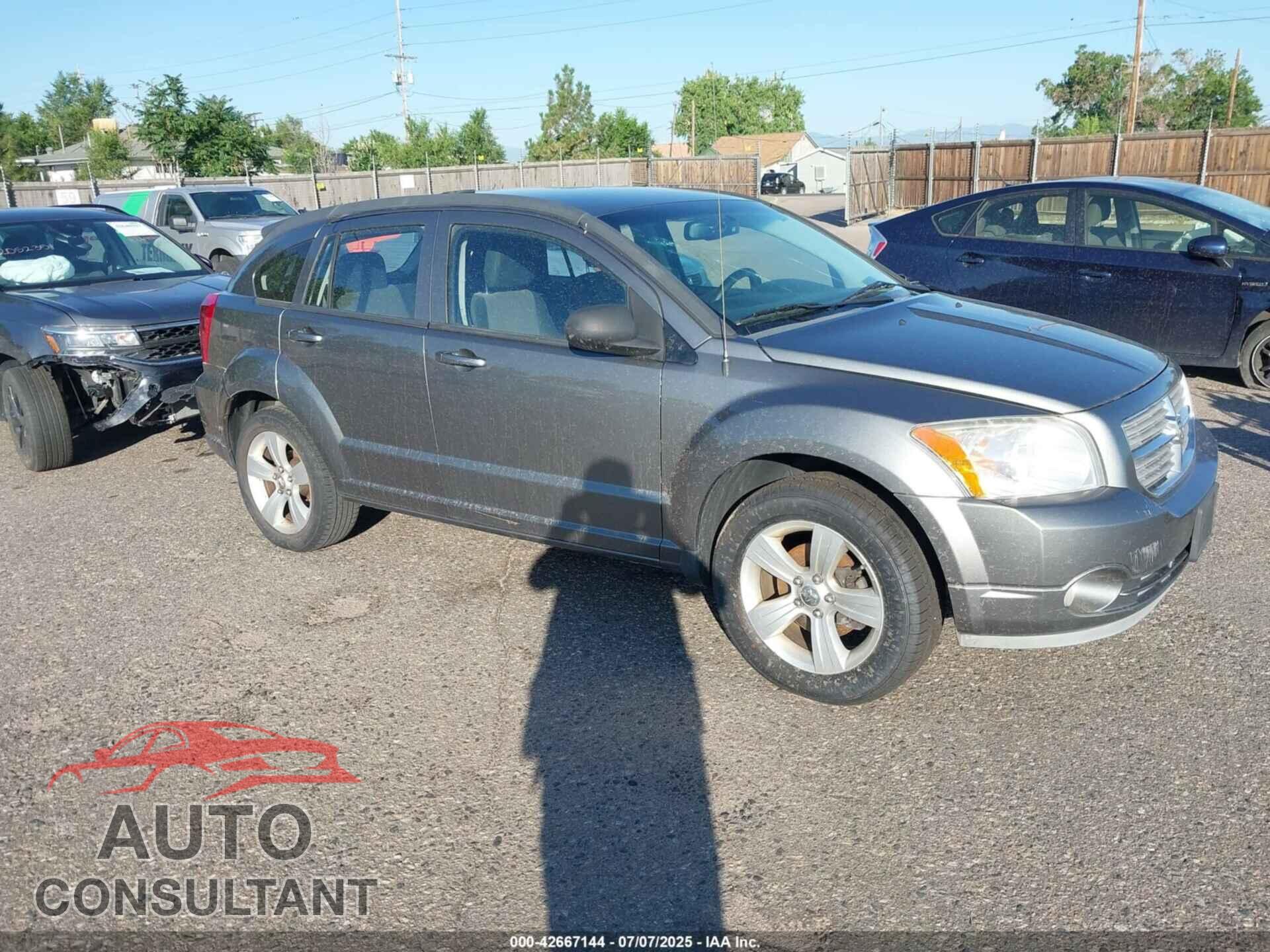 DODGE CALIBER 2012 - 1C3CDWDAXCD528332
