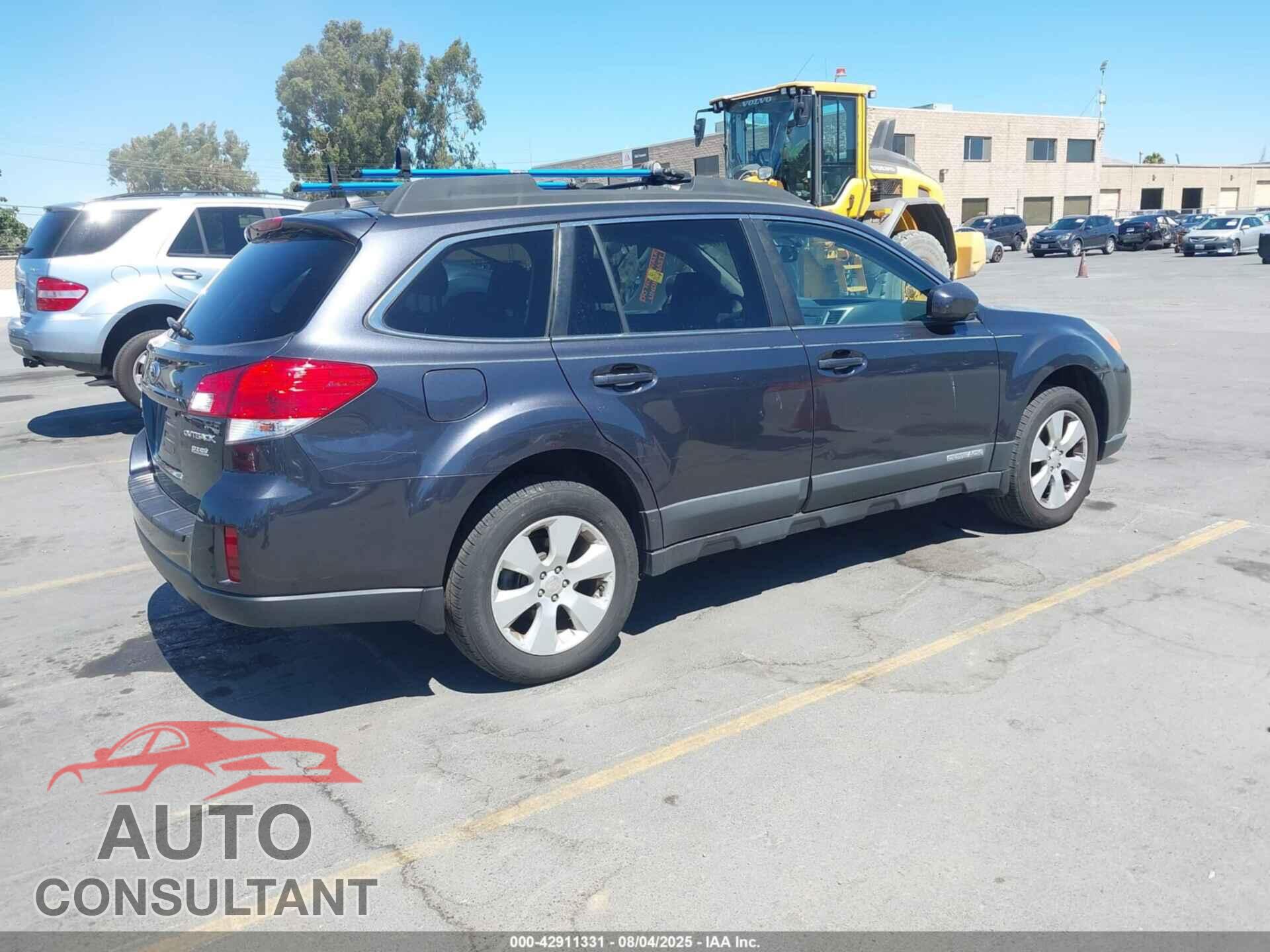 SUBARU OUTBACK 2011 - 4S4BRBFC2B3345765