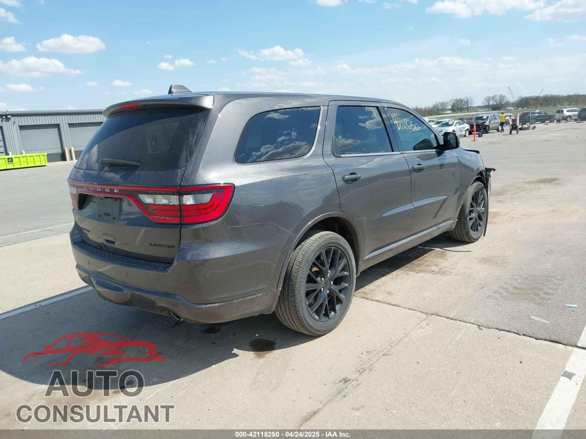 DODGE DURANGO 2016 - 1C4RDJDG8GC442204