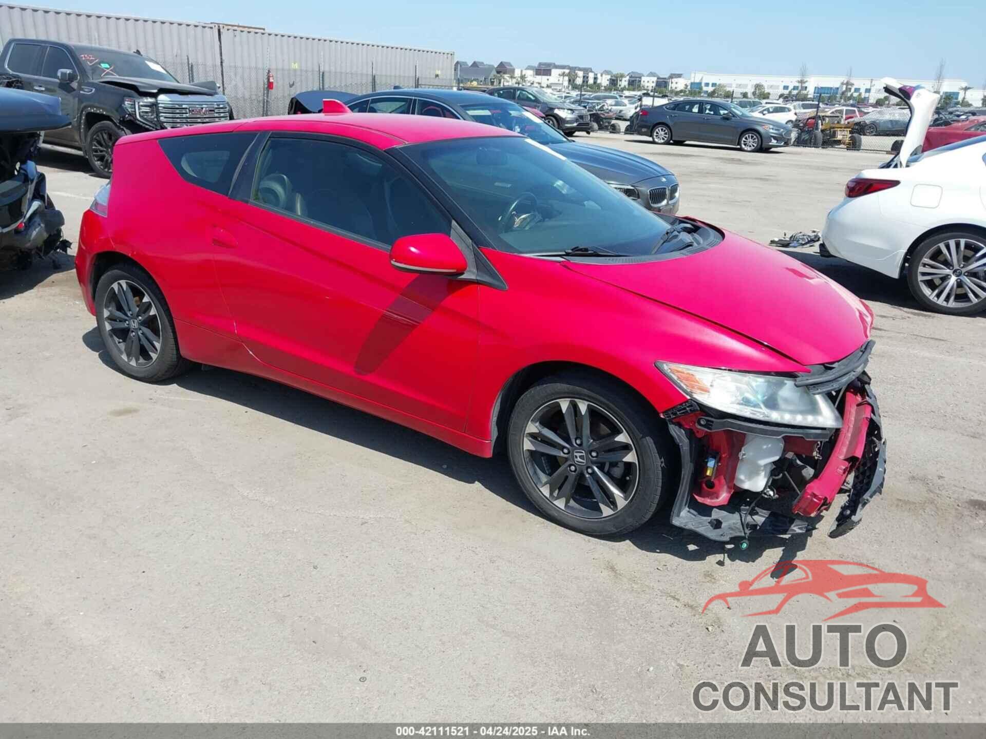 HONDA CR-Z 2014 - JHMZF1D61ES001615