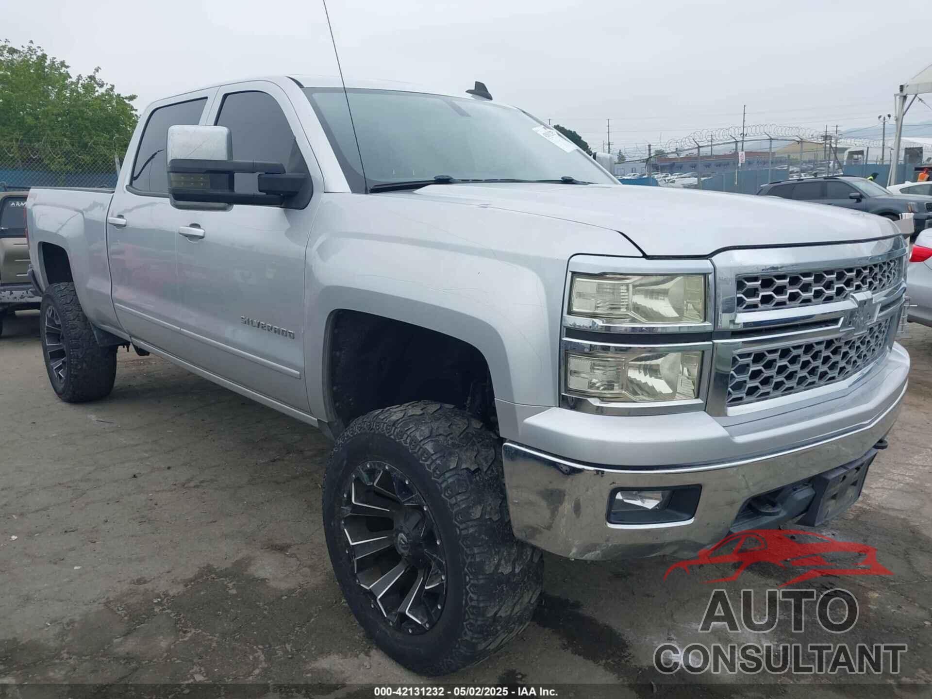 CHEVROLET SILVERADO 1500 2015 - 1GCUKREC7FF198486