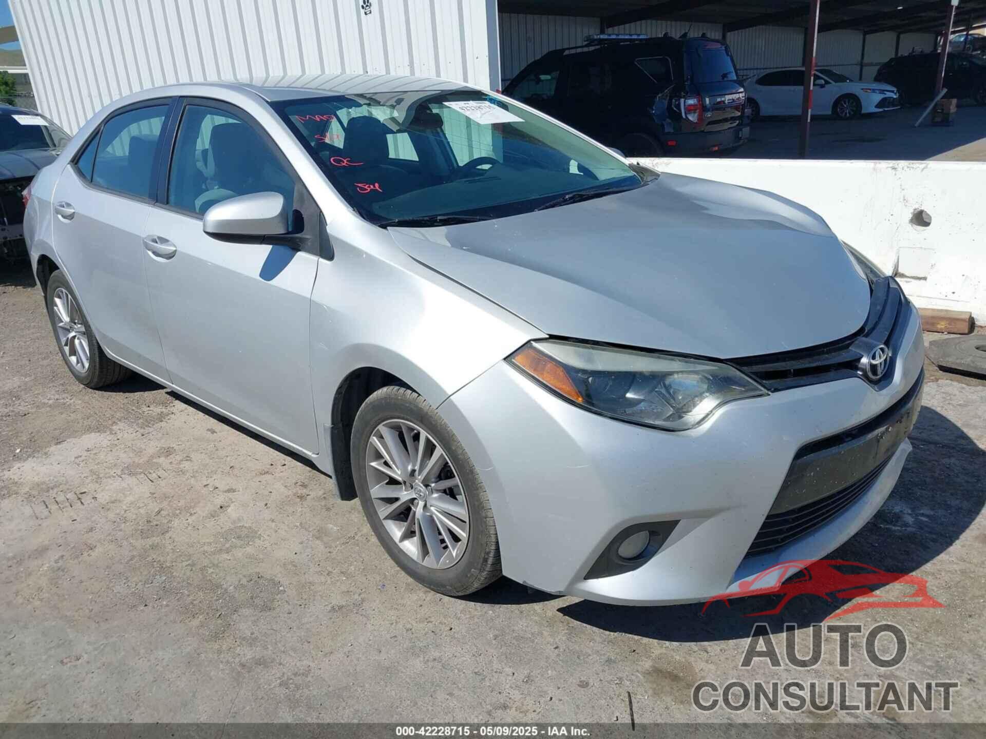 TOYOTA COROLLA 2015 - 5YFBURHE9FP344457