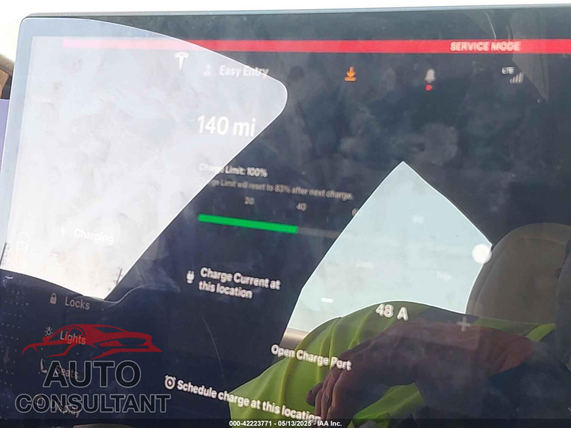 TESLA MODEL S 2022 - 5YJSA1E55NF491593